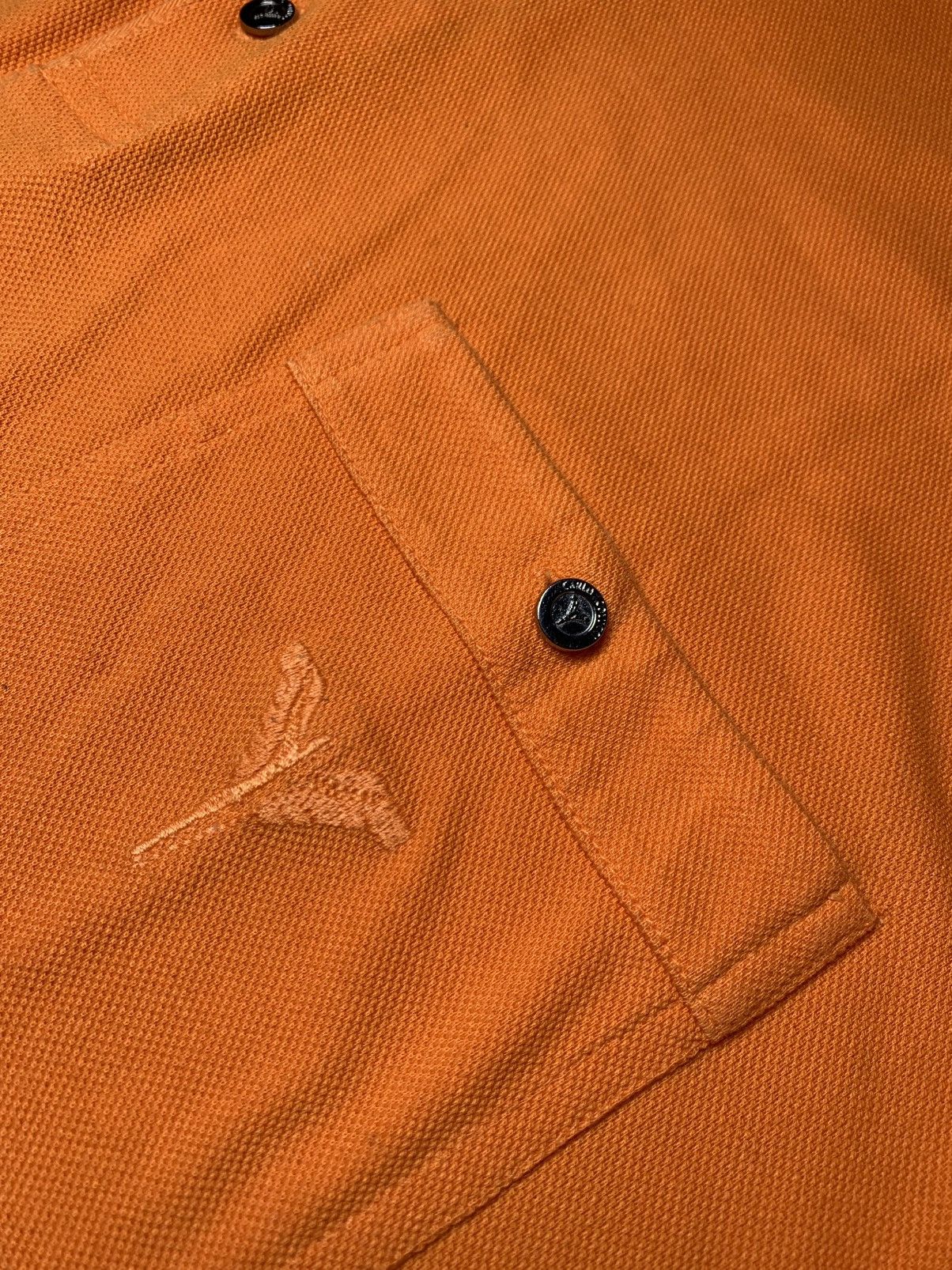 Carlo Colucci × Vintage Carlo Colucci Vintage Embroidered Logo Polo Shirt Size US L / EU 52-54 / 3 - 3 Thumbnail