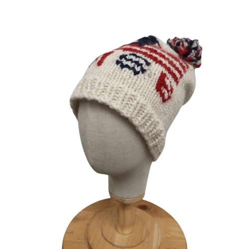Beams Japan 🇺🇸 Beams usa flag design beanie hat Size ONE SIZE - 1 Thumbnail