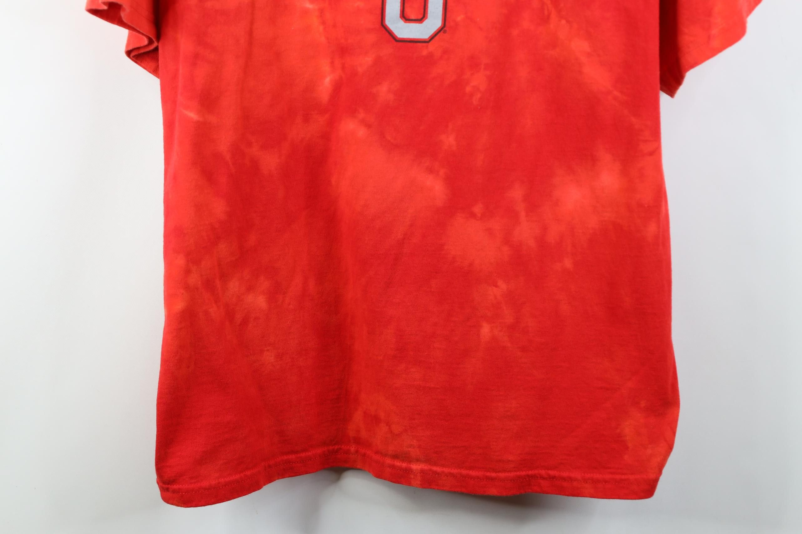 Starter Vintage 90s Starter Acid Wash Ohio State University T-Shirt Size US XXL / EU 58 / 5 - 3 Thumbnail