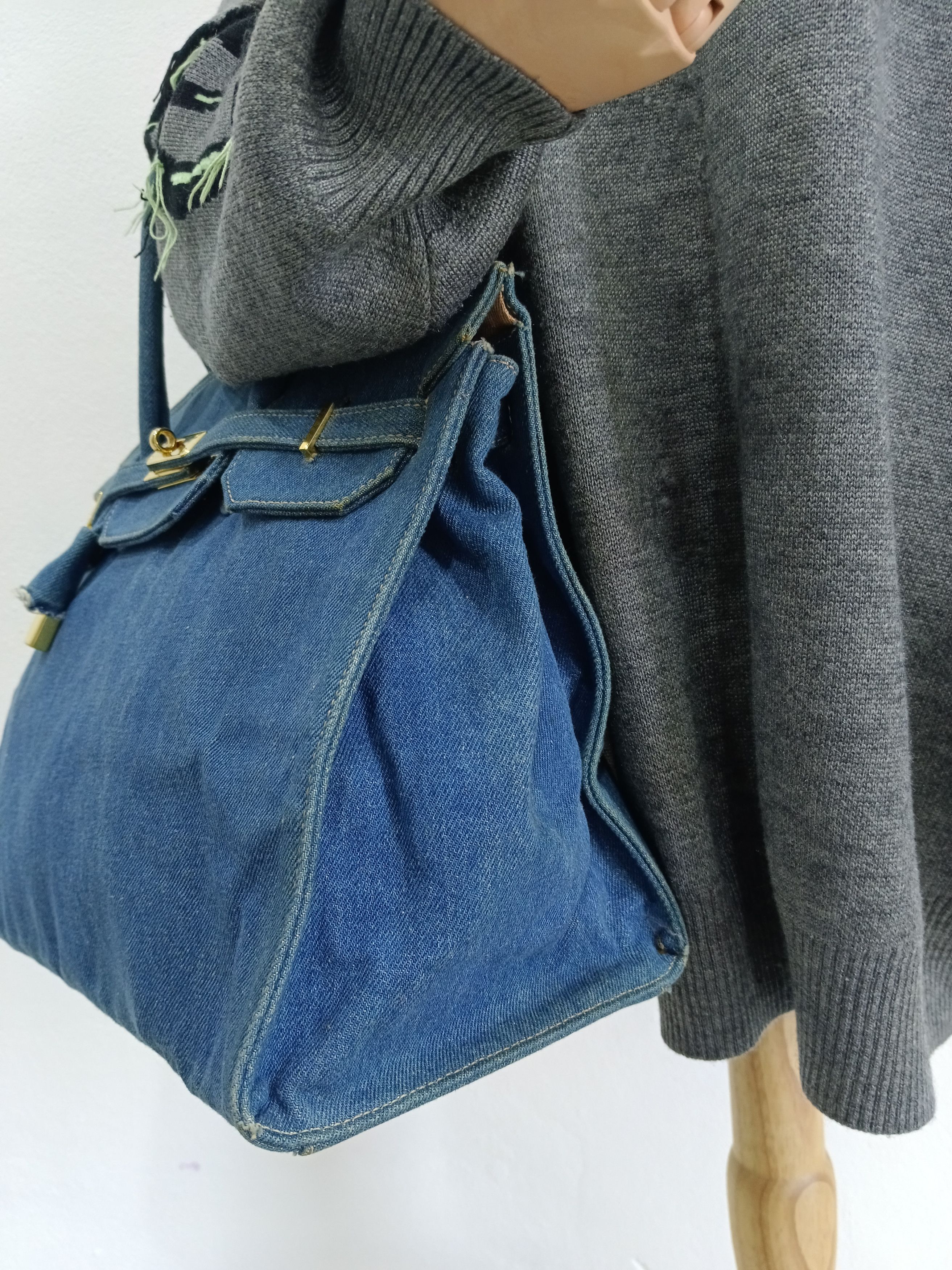 Vintage VINTAGE BIRKIN DENIM Size ONE SIZE - 5 Thumbnail
