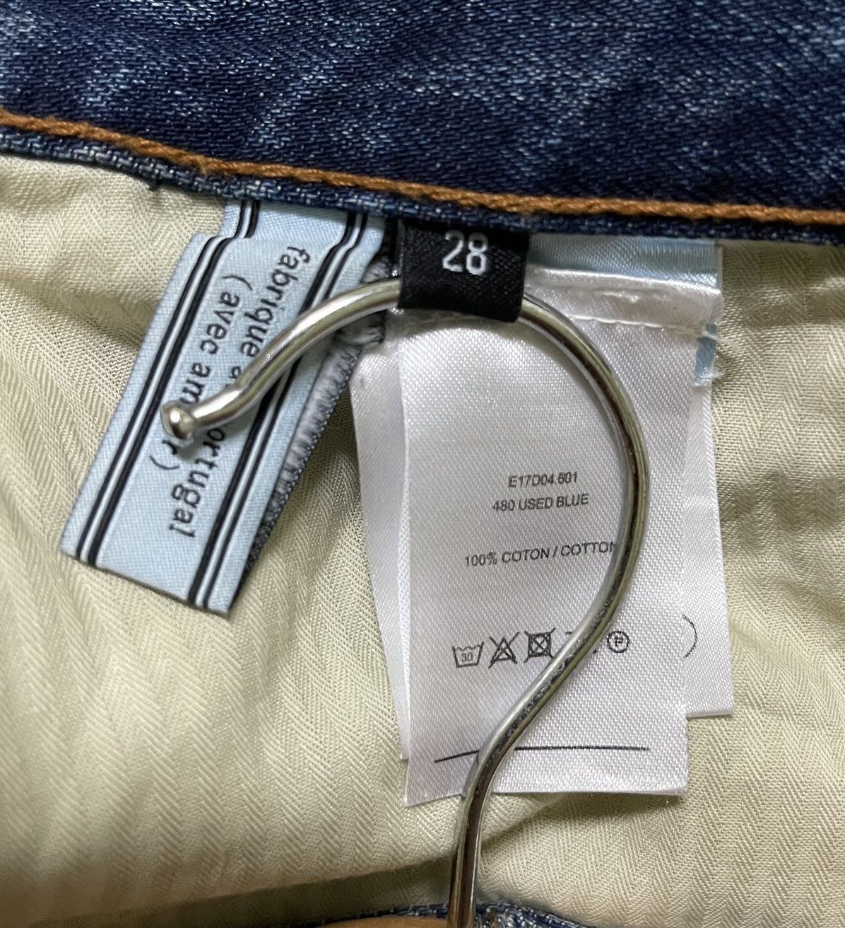 AMI AMI Alexandre Mattiussi Carrot Fit Jeans Size US 33 - 20 Thumbnail