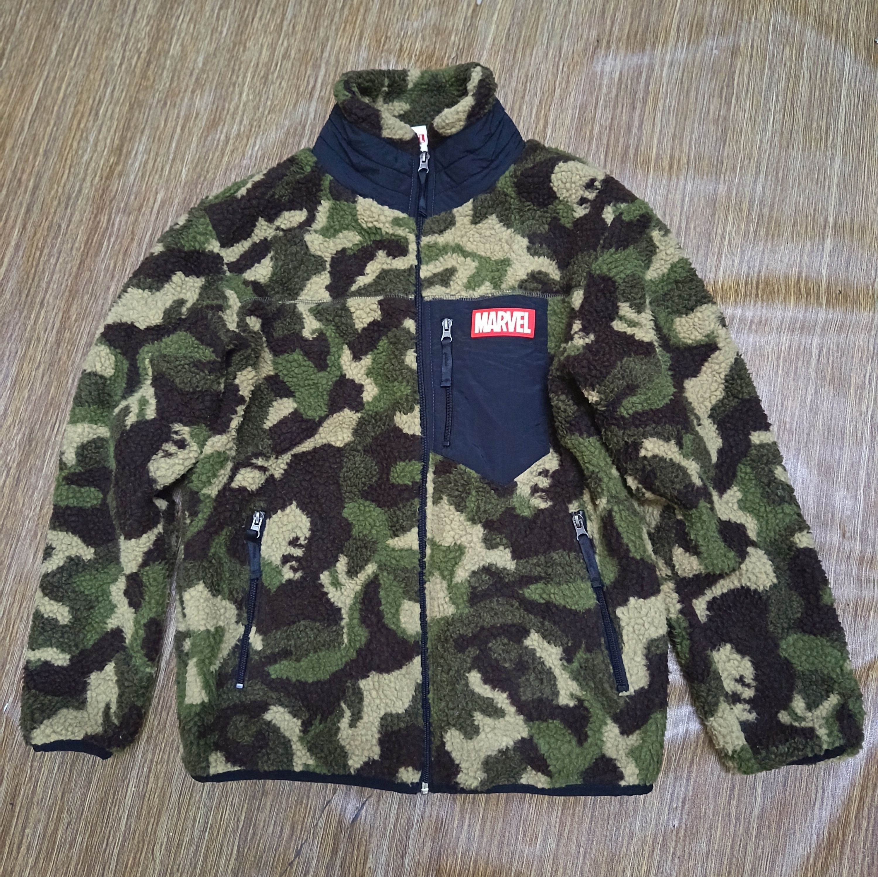 Marvel Comics Marvel japan camouflage fleece jacket Size US M / EU 48-50 / 2 - 1 Thumbnail