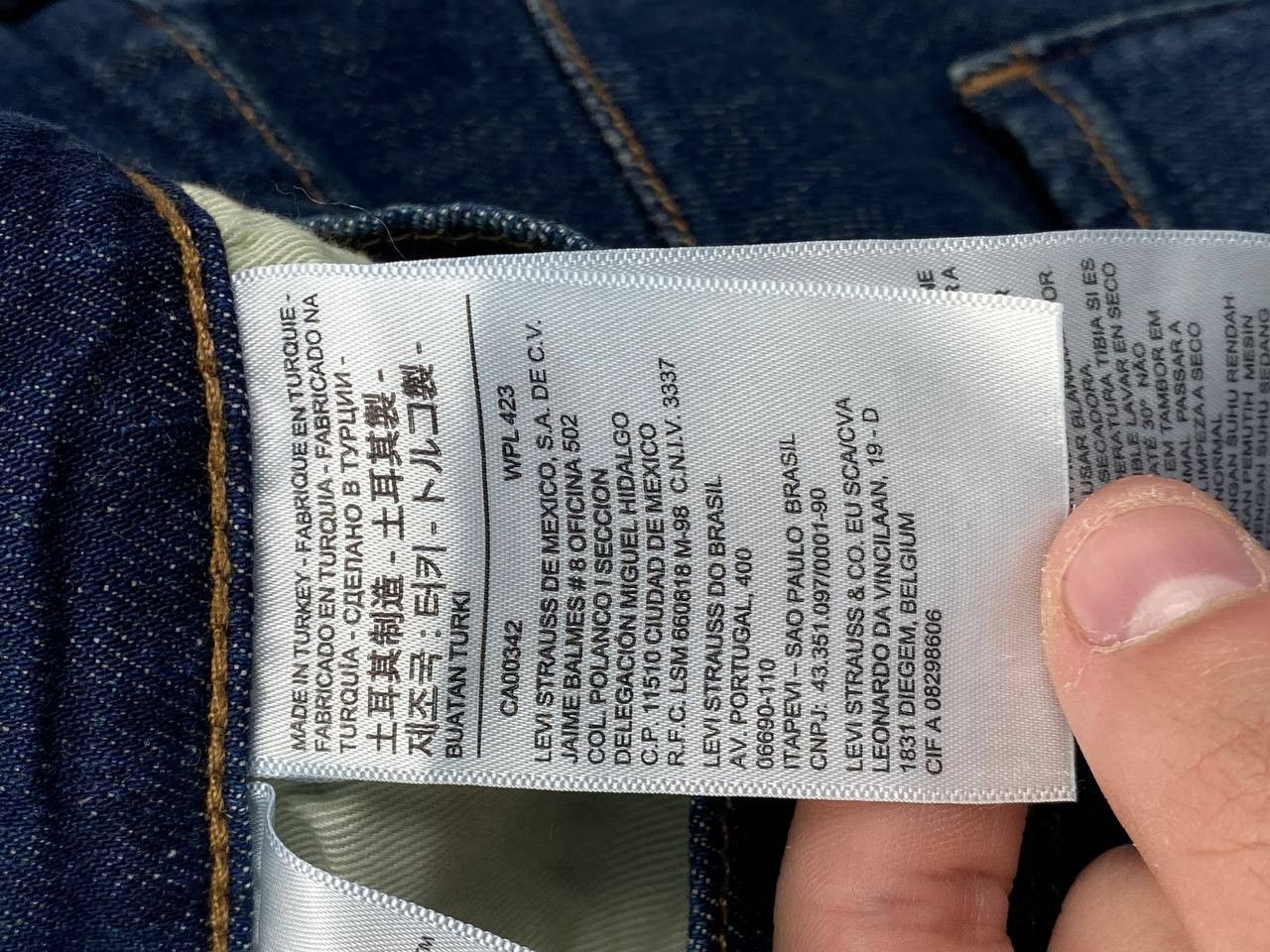 Levi's NEW Vintage Levi's LEJ 512 Denim Engineered Twisted Jeans Size US 30 / EU 46 - 8 Thumbnail