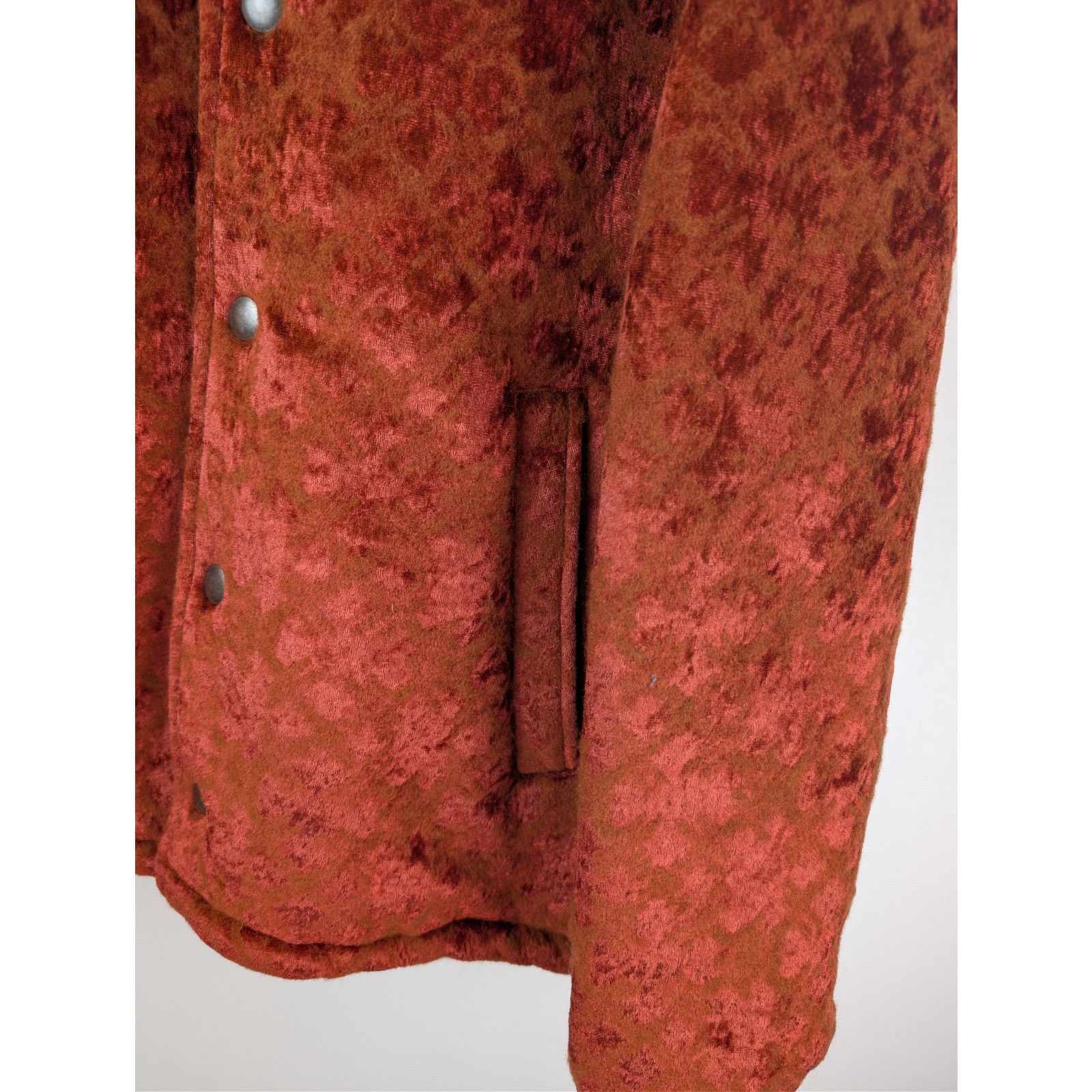 Dries Van Noten o1rshd1 Vorries M.W. Jacket in Rust Size US M / EU 48-50 / 2 - 7 Thumbnail