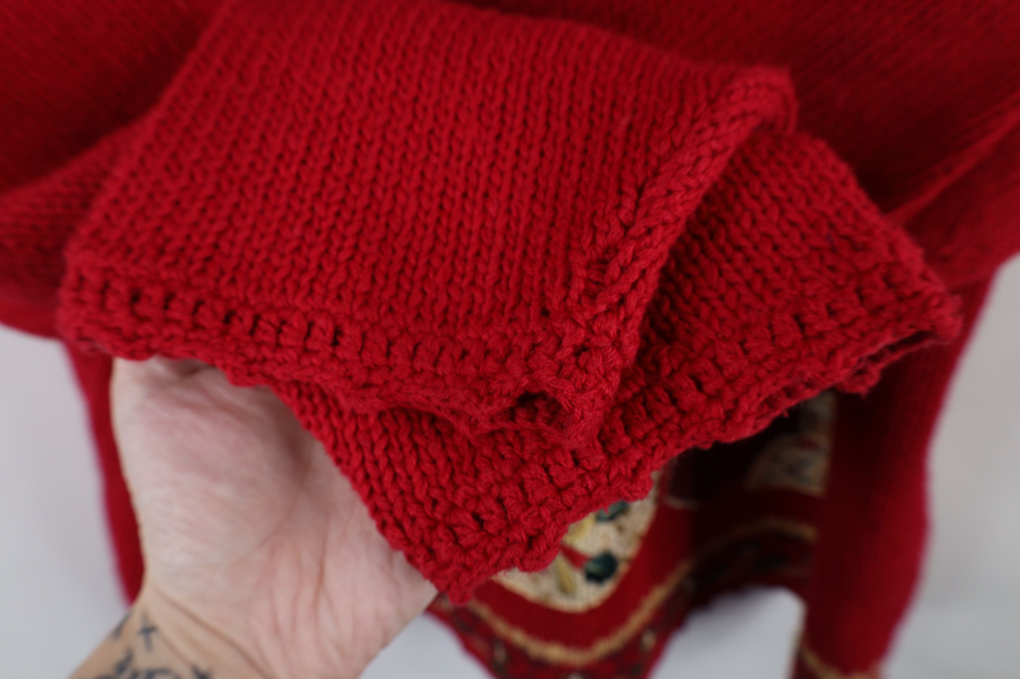Vintage Vintage 90s Streetwear Heavyweight Christmas Knit Sweater Size XL / US 12-14 / IT 48-50 - 10 Thumbnail