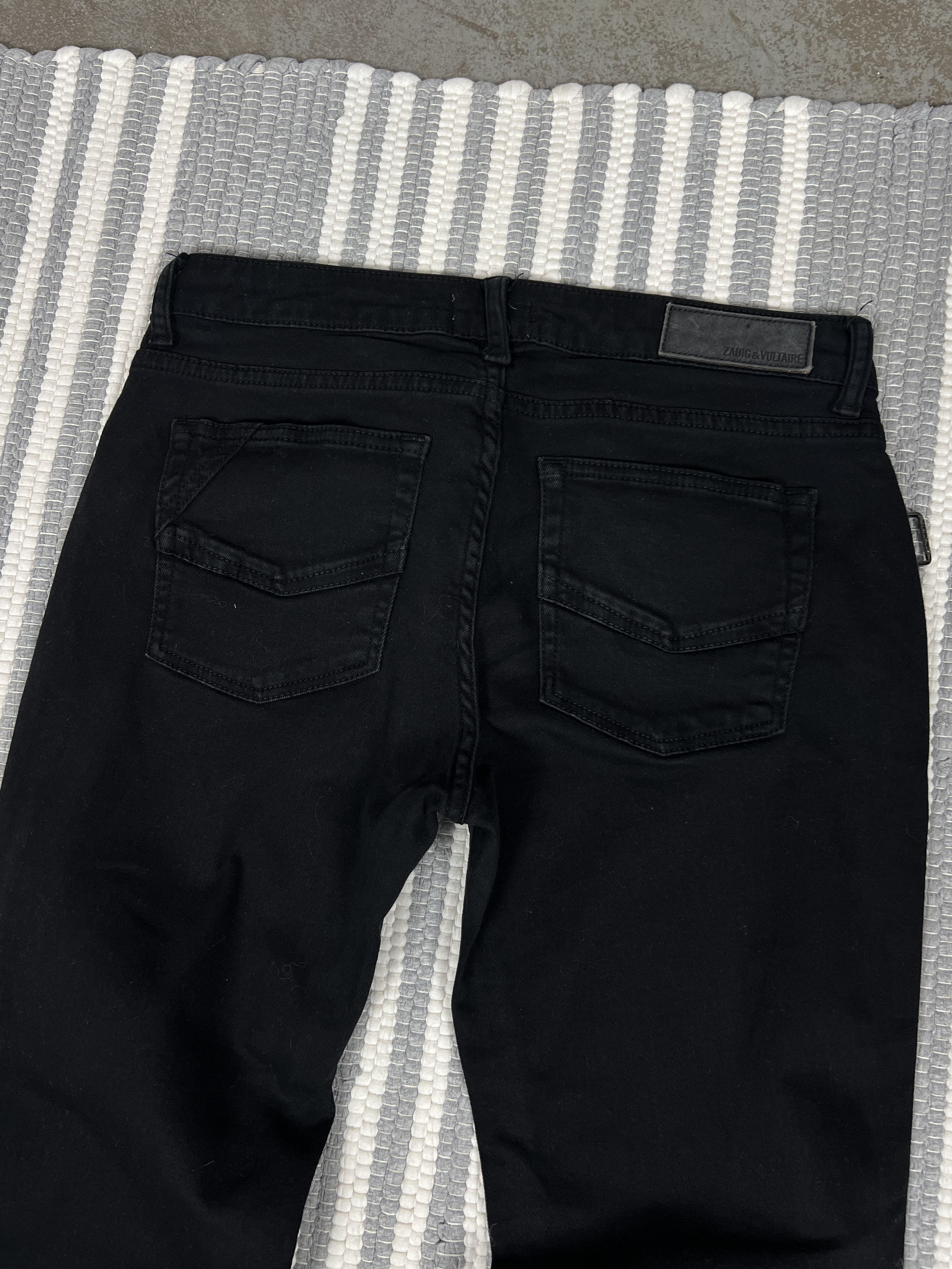 Zadig & Voltaire Zadig & Voltaire Black Jeans Denim Pants Size 27" / US 4 / IT 40 - 3 Thumbnail