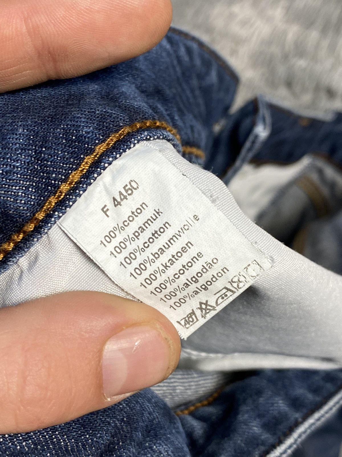 Lacoste × Vintage Lacoste Jeans Size 52, Dark Blue, Vintage Style Size US 36 / EU 52 - 7 Thumbnail