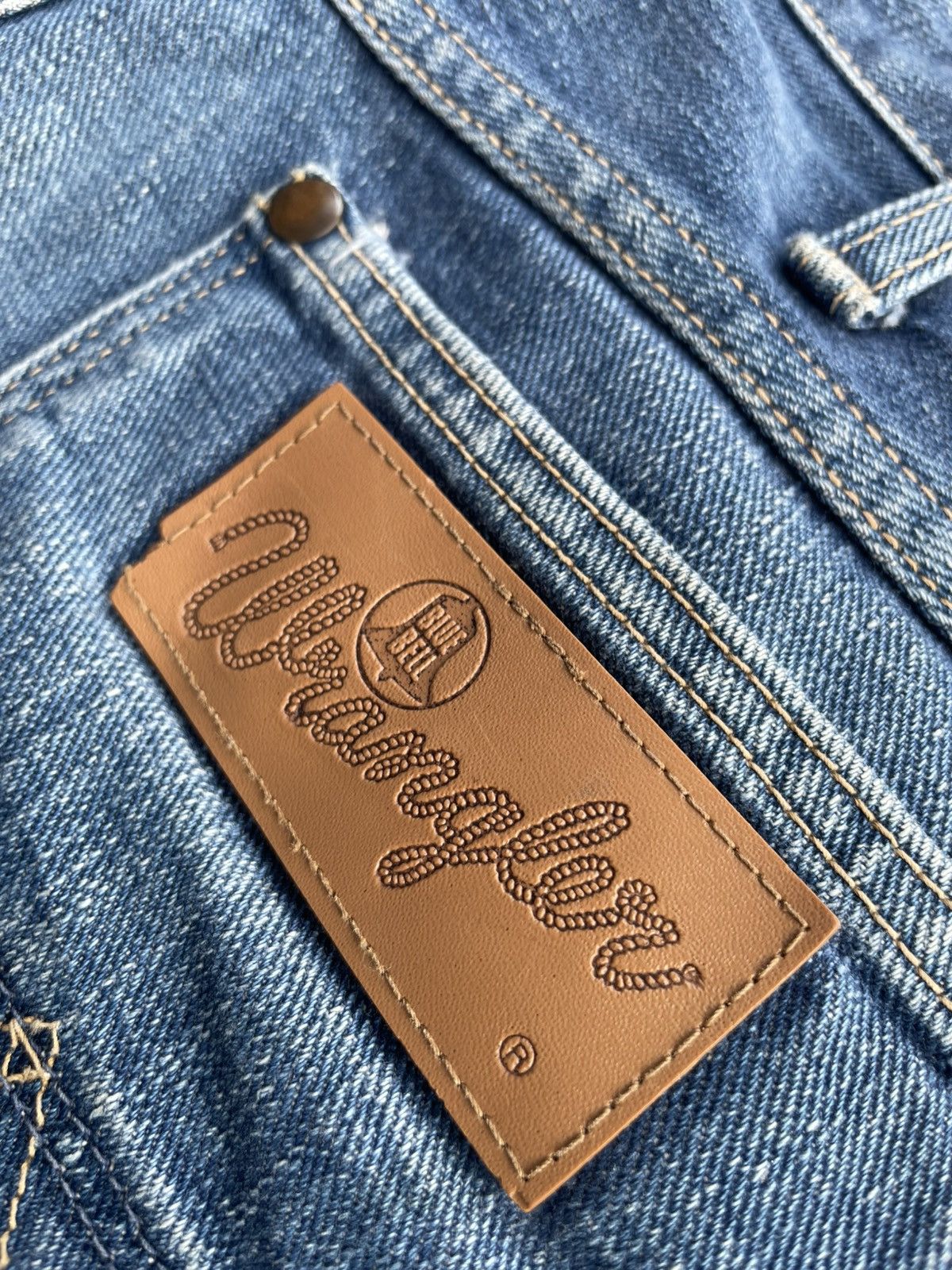 Wrangler Vintage Wrangler Blue Bell Selvedge Denim Size US 31 - 18 Thumbnail