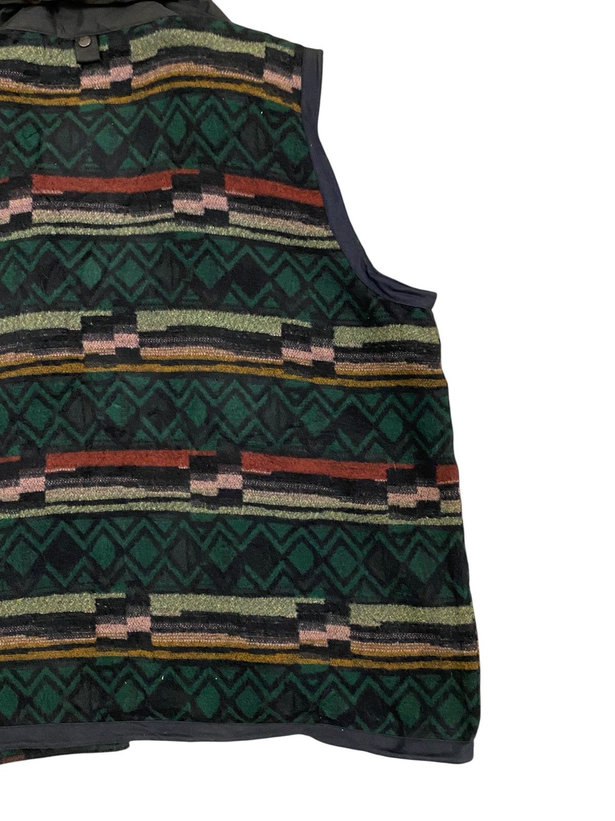 Vintage Outback Trading Co. Wool Blend Vest – Western Aztec Pattern Size US XXL / EU 58 / 5 - 7 Thumbnail