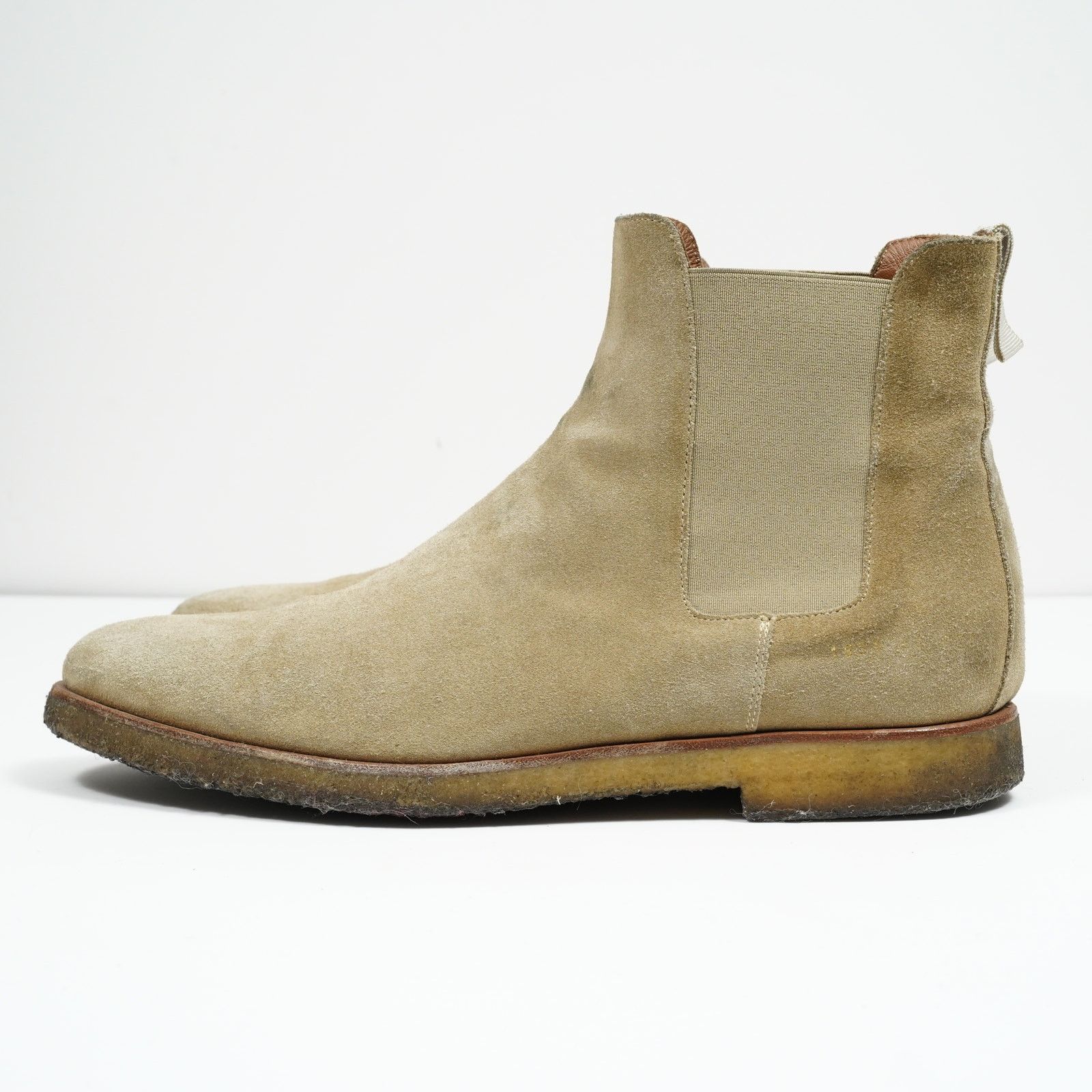 Common Projects Common Projects Suede Chelsea Boots beige EU 44 Size US 10.5 / EU 43-44 - 4 Thumbnail