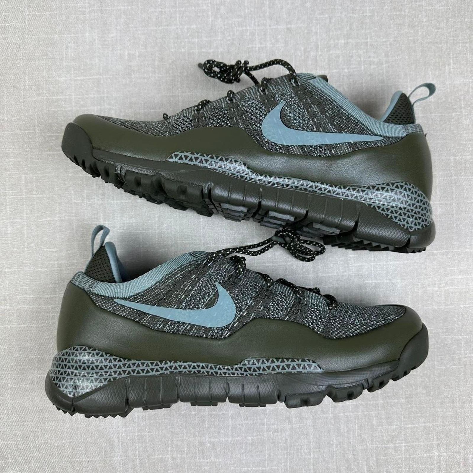 Nike 2017 Nike Lupinek Flyknit Low "Cargo Khaki" 10M Size US 10 / EU 43 - 2 Thumbnail