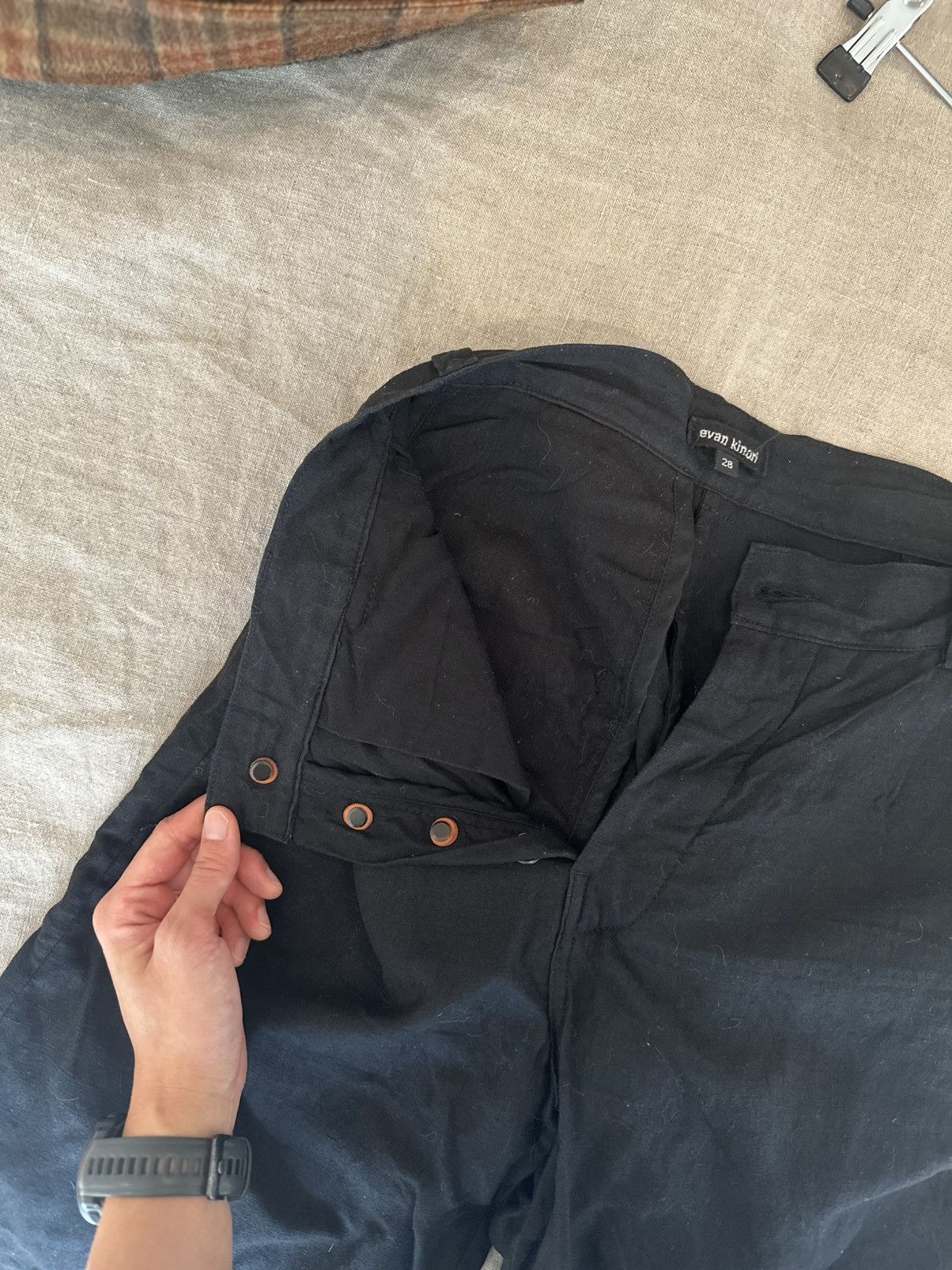Evan Kinori Evan kinori 2020 wool linen pants Size US 28 / EU 44 - 5 Thumbnail