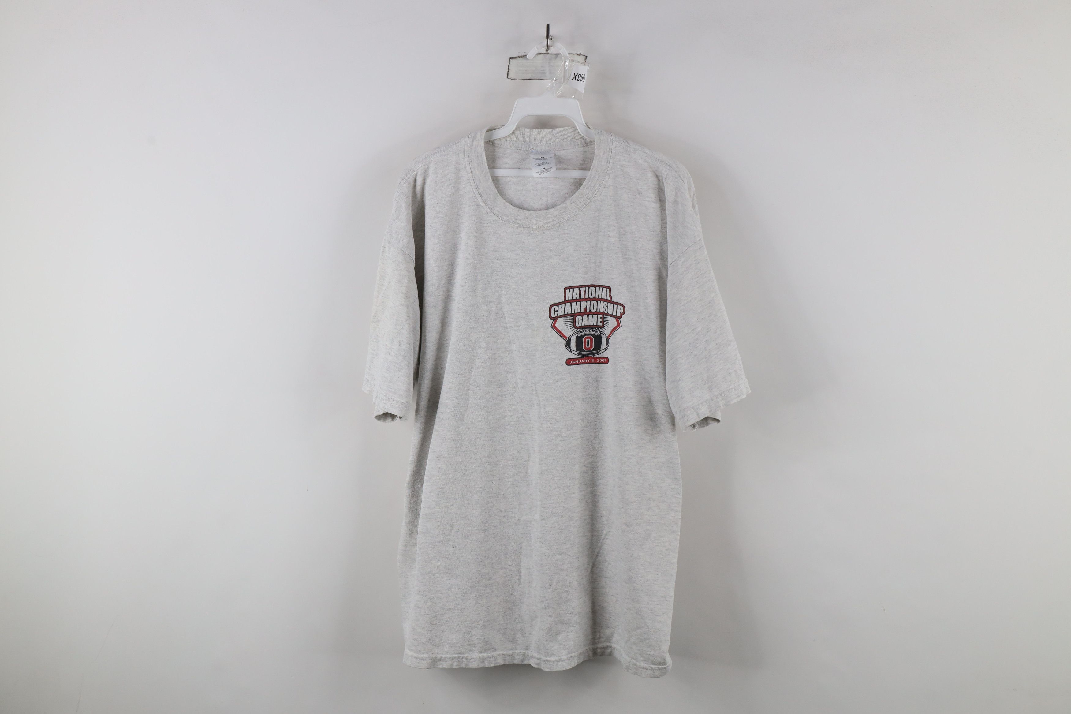 Vintage Vintage Y2K Championship Ohio State Football T-Shirt Gray Size US XL / EU 56 / 4 - 1 Thumbnail