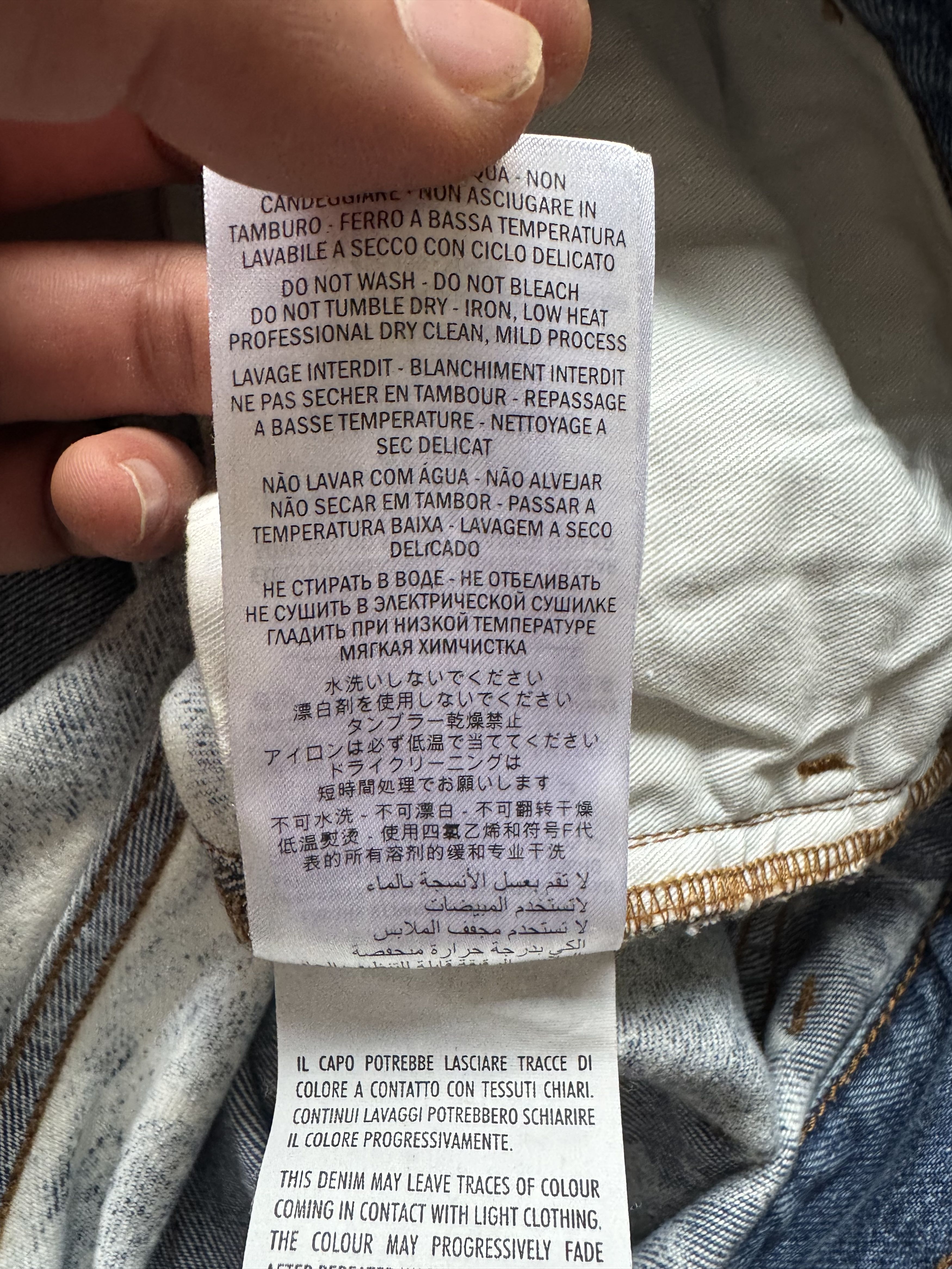 Gucci Bleached Boyfriend Jeans Size US 29 - 22 Thumbnail