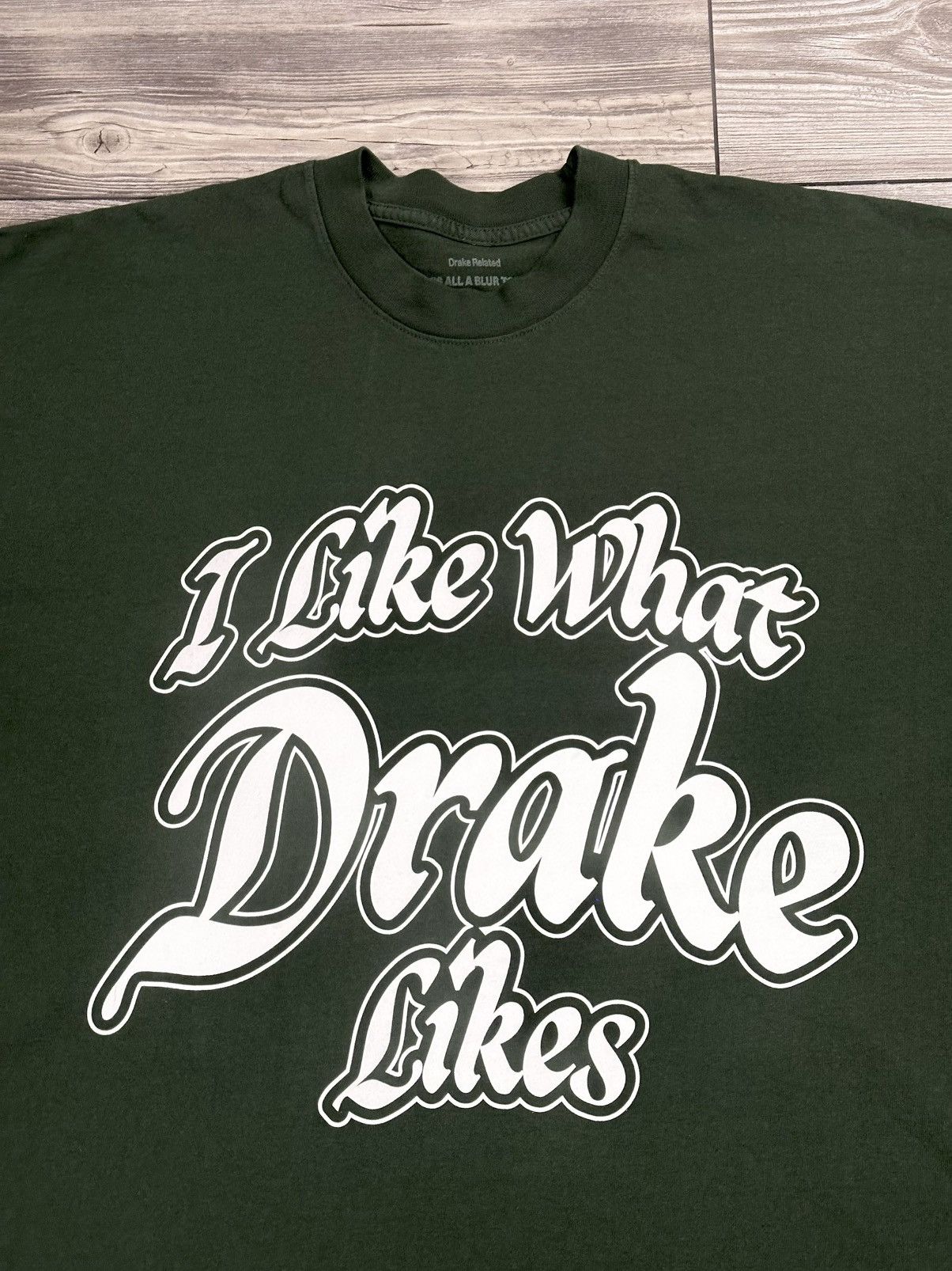 Drake Its All A Blur Tour I Like What Drake Likes T Shirt Size US XL / EU 56 / 4 - 3 Thumbnail
