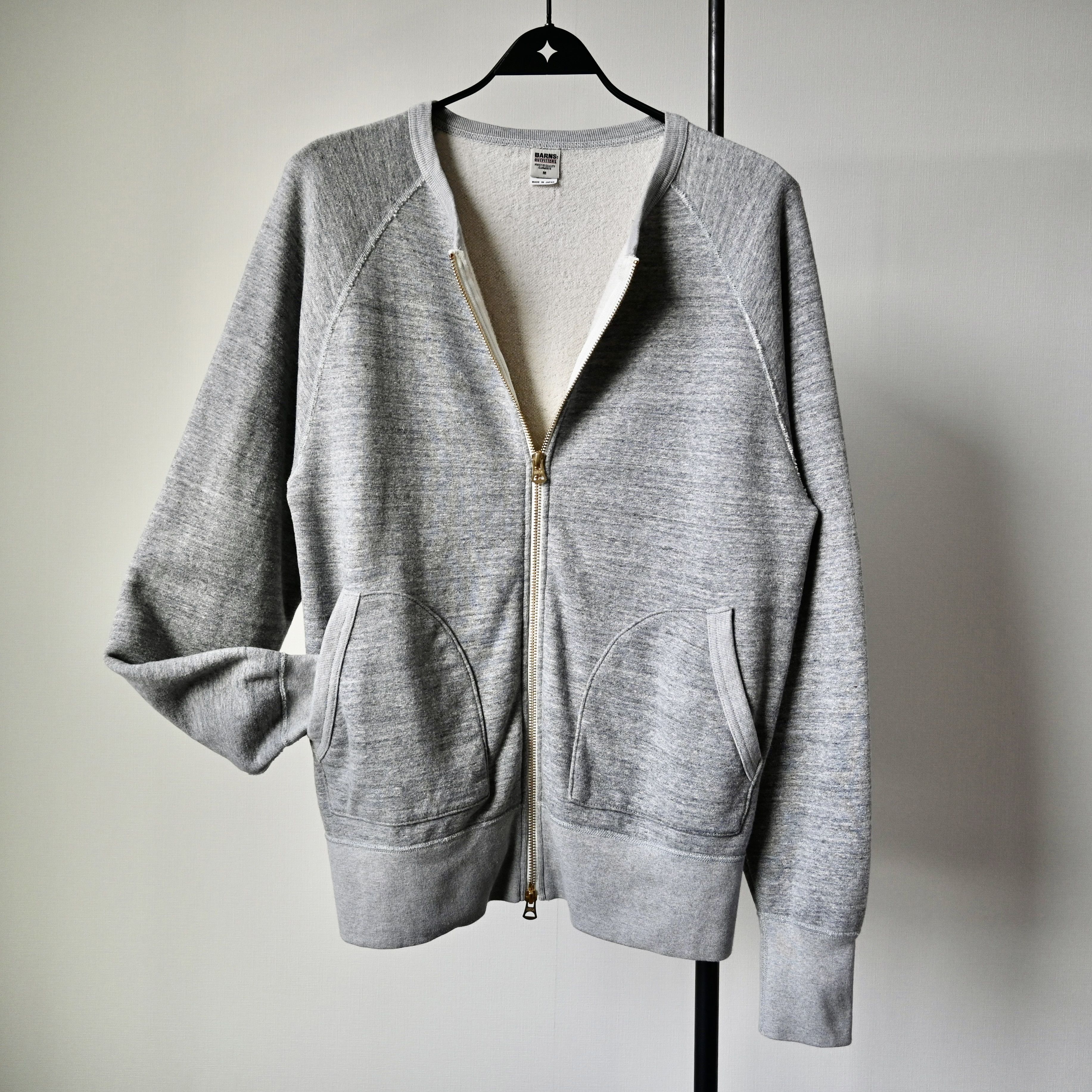BARNS OUTFITTERS BARNS OUTFITTERS loopwheeled zip sweatshirt, made in Japan Size US M / EU 48-50 / 2 - 2 Thumbnail