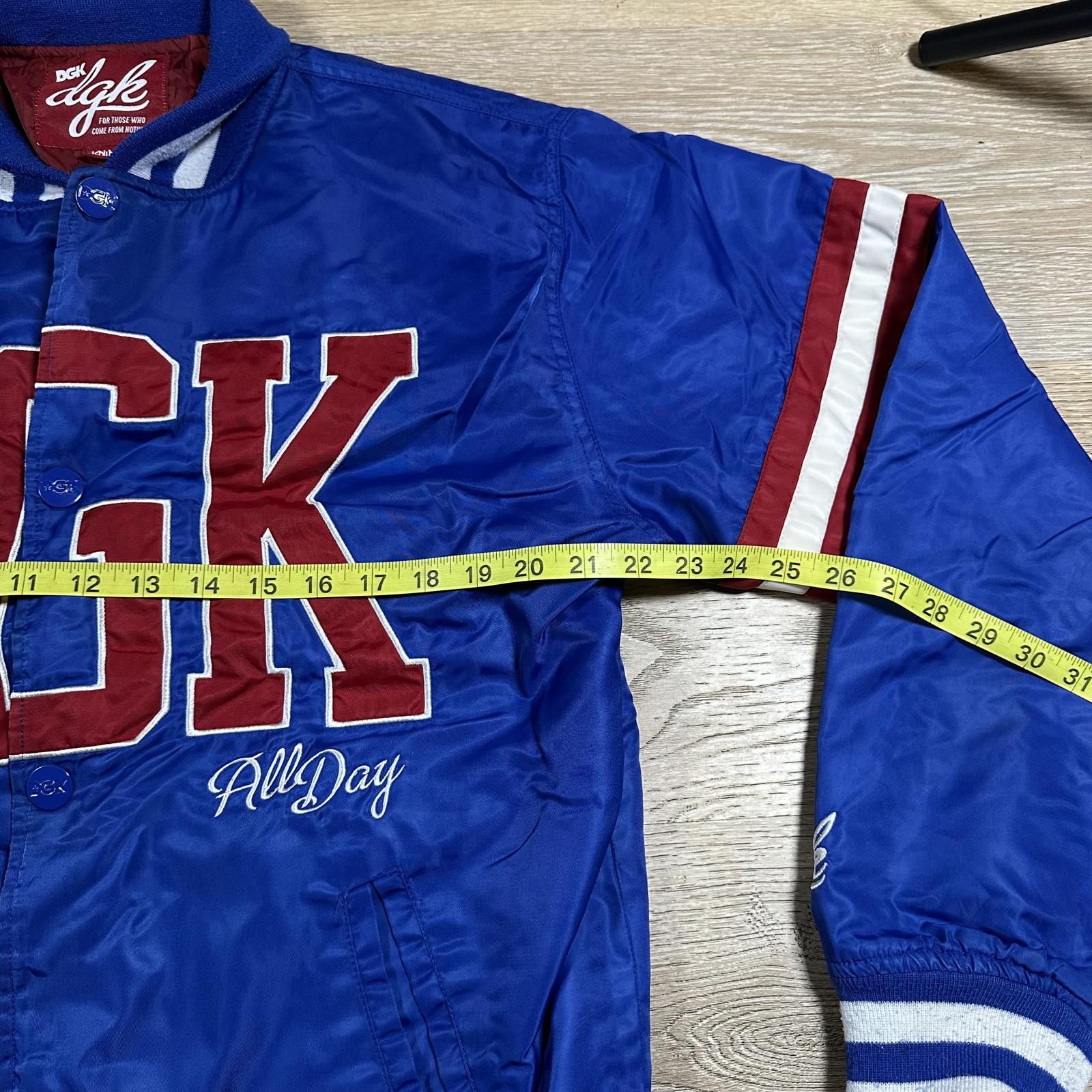DGK DGK Mens Varsity Jacket Regular Blue Vintage Style Size US M / EU 48-50 / 2 - 11 Thumbnail