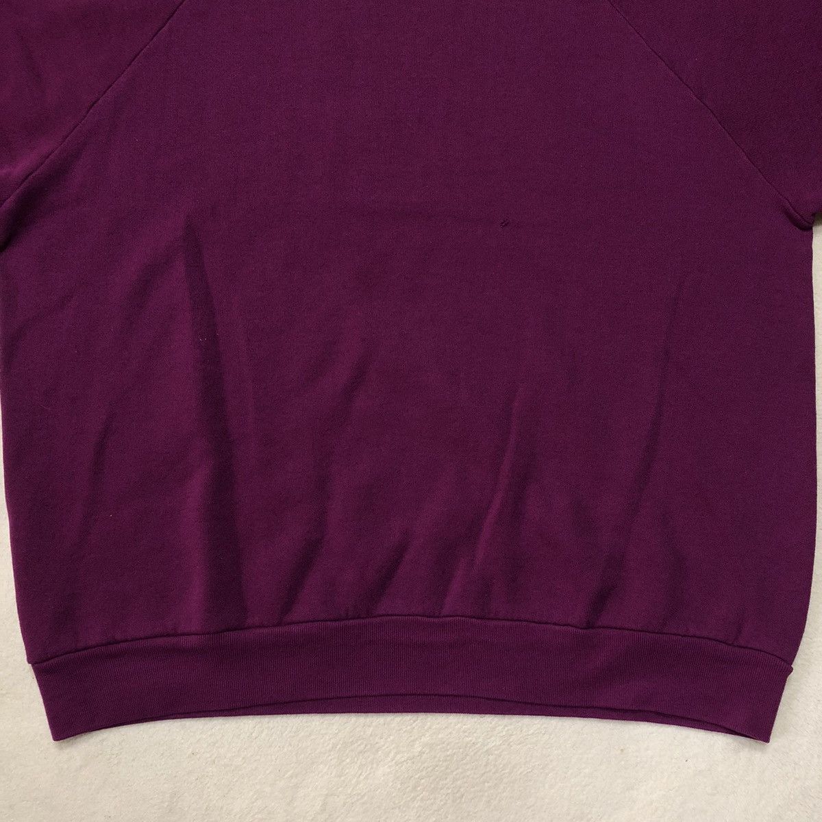 Fruit Of The Loom × Vintage VINTAGE 90s FRUIT OF THE LOOM Plain Sweatshirt Size US L / EU 52-54 / 3 - 3 Thumbnail