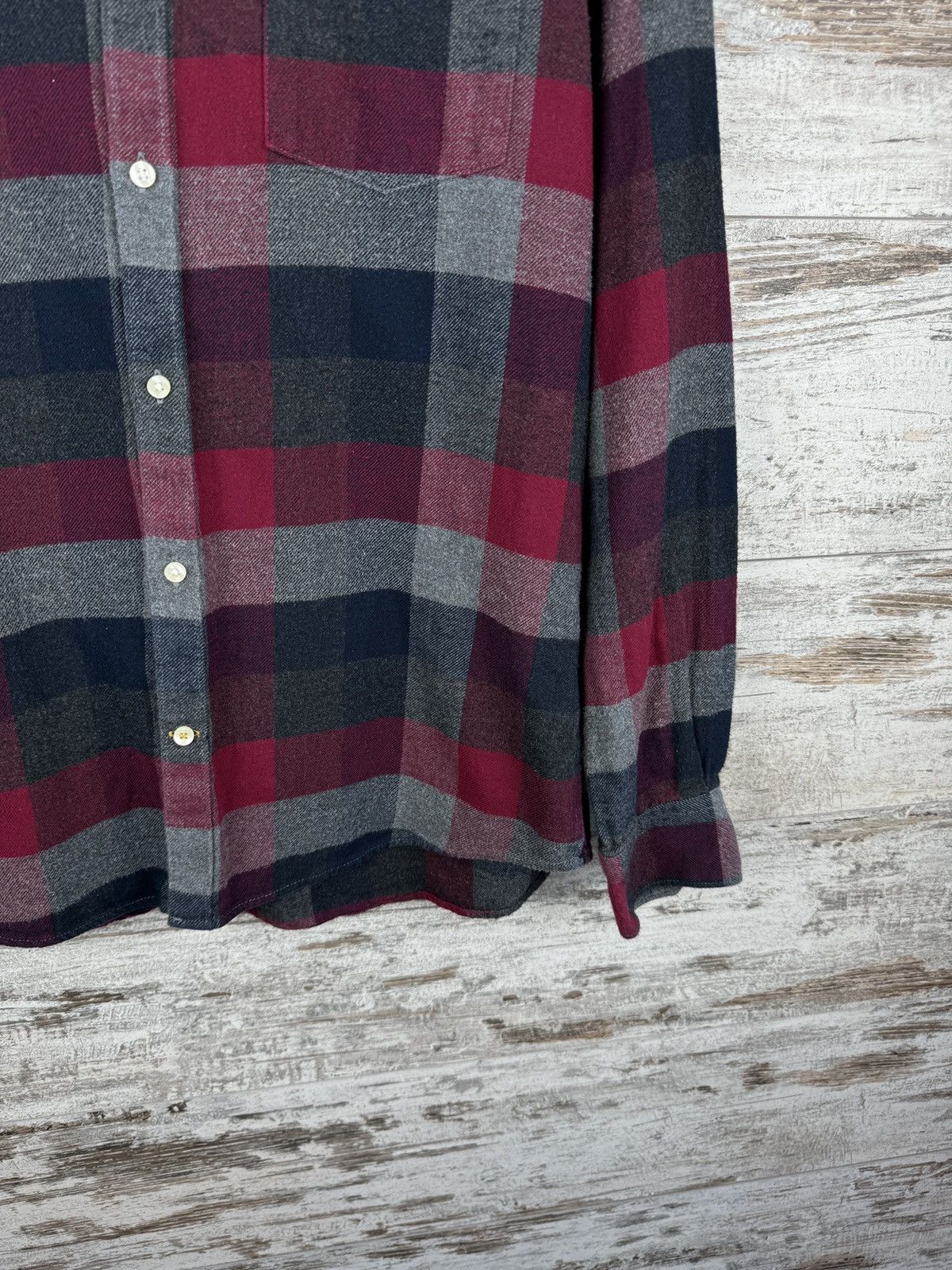 Barbour × Vintage Mens BARBOUR STAPLETON ANGUS shirts button up tweed size M Size US M / EU 48-50 / 2 - 4 Thumbnail