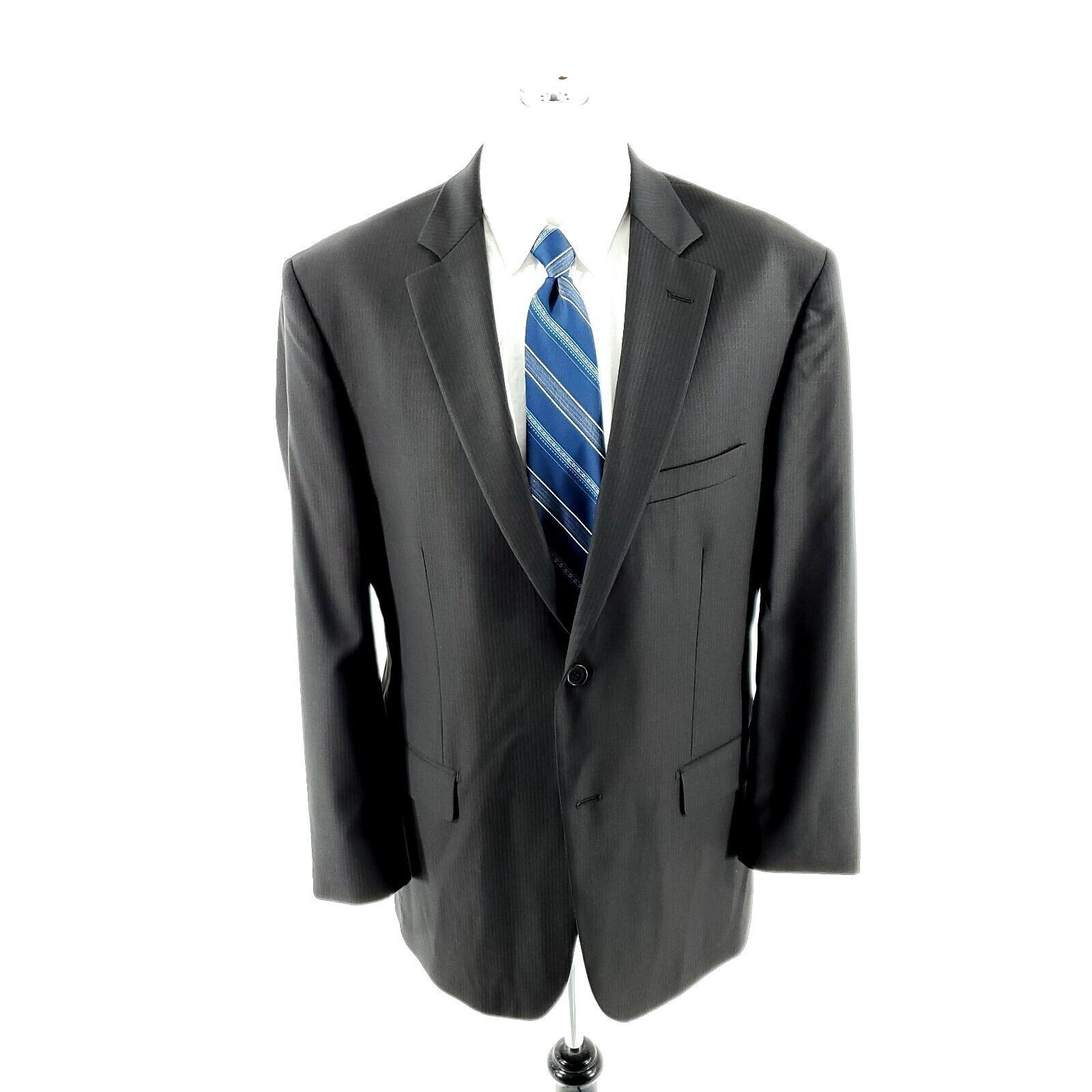 Pronto Uomo Pronto Uomo Signature Zignone Wool 2 Button Suit Jacket 40R Size 40R - 3 Thumbnail