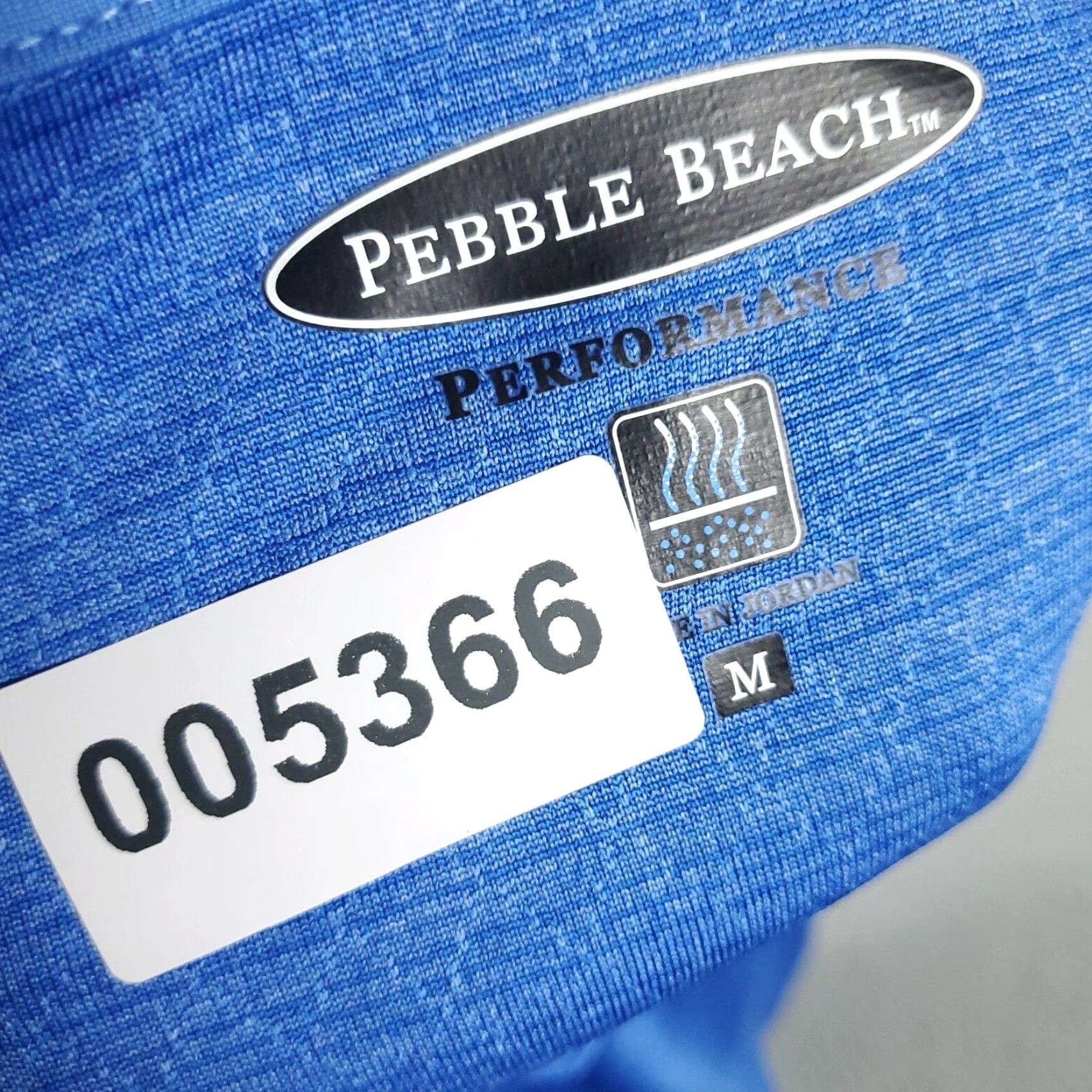 Vintage Pebble Beach Golf Performance Uplift Mens Short Sleeve Polo Shirt Size Medium Size US M / EU 48-50 / 2 - 8 Thumbnail