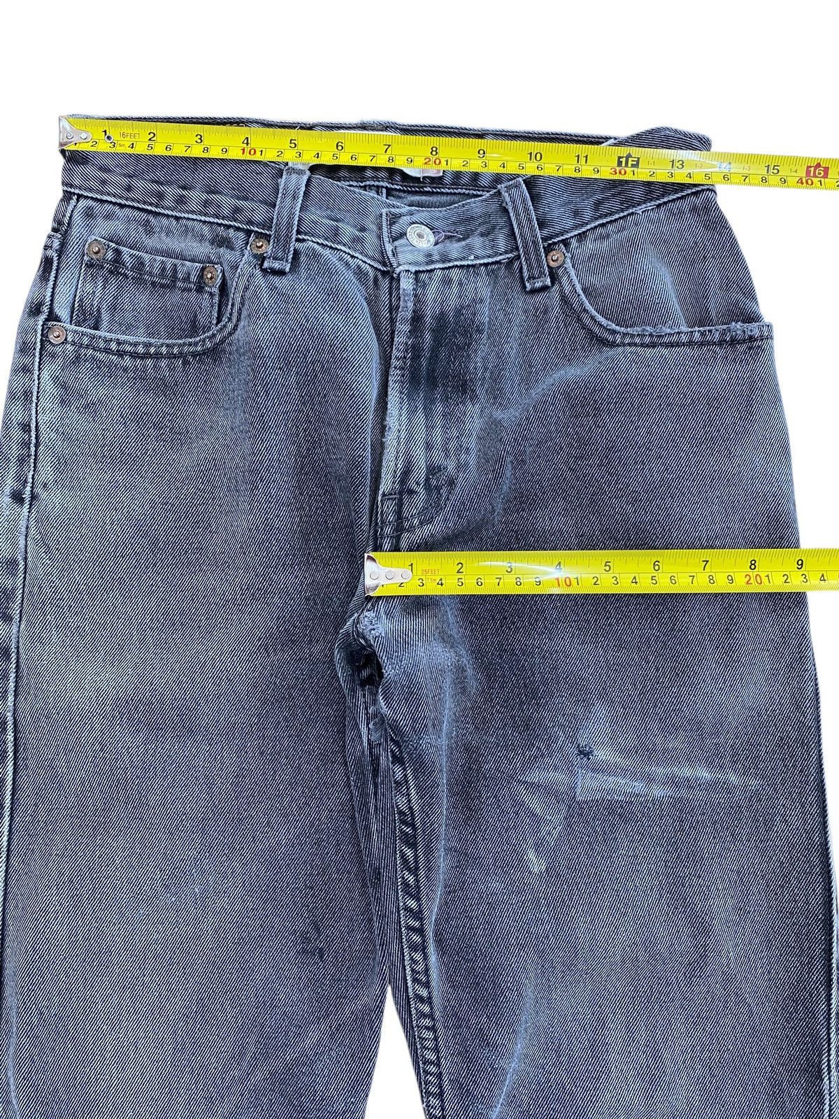 Levi's Levi’s Brand Acid Black Wash Style Regular Fit Size US 28 / EU 44 - 9 Thumbnail