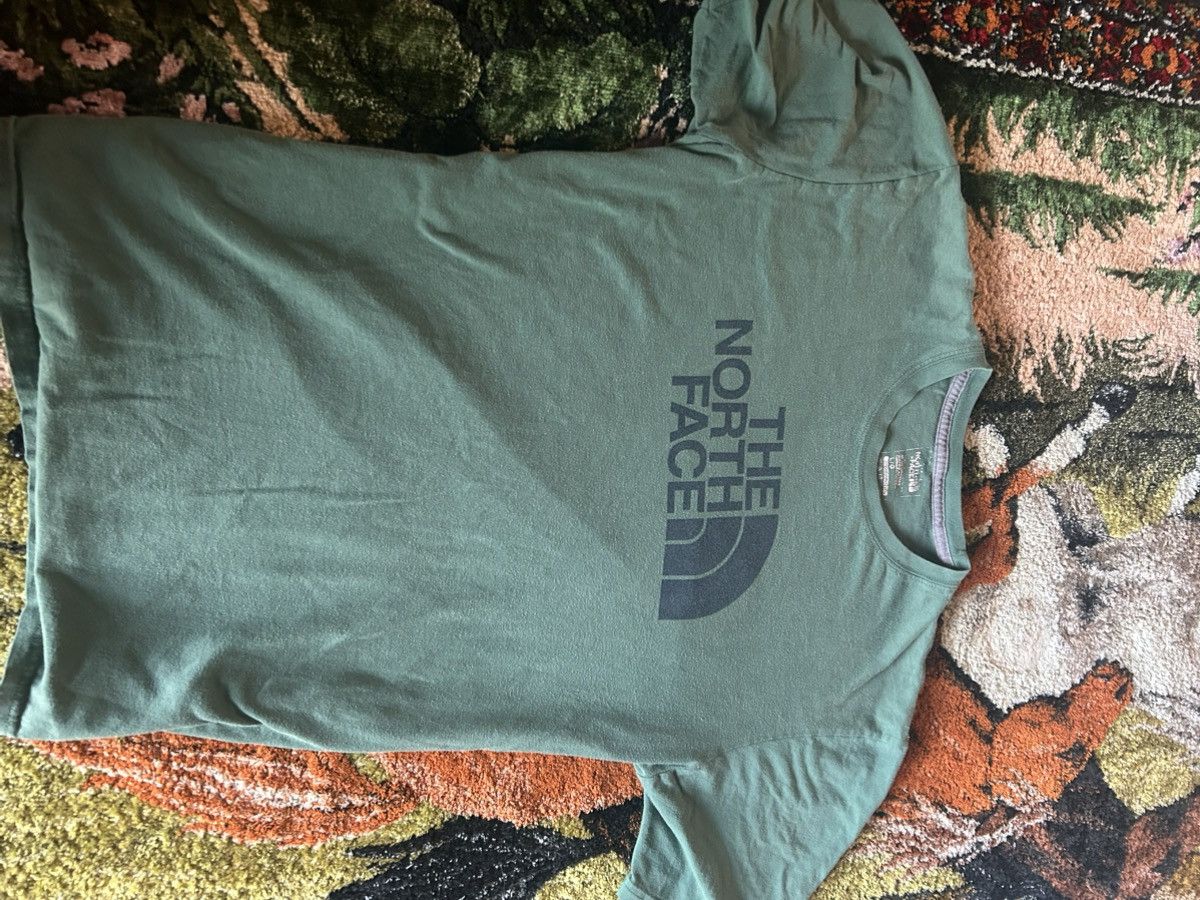 The North Face North Face Green Tee Size US L / EU 52-54 / 3 - 2 Thumbnail