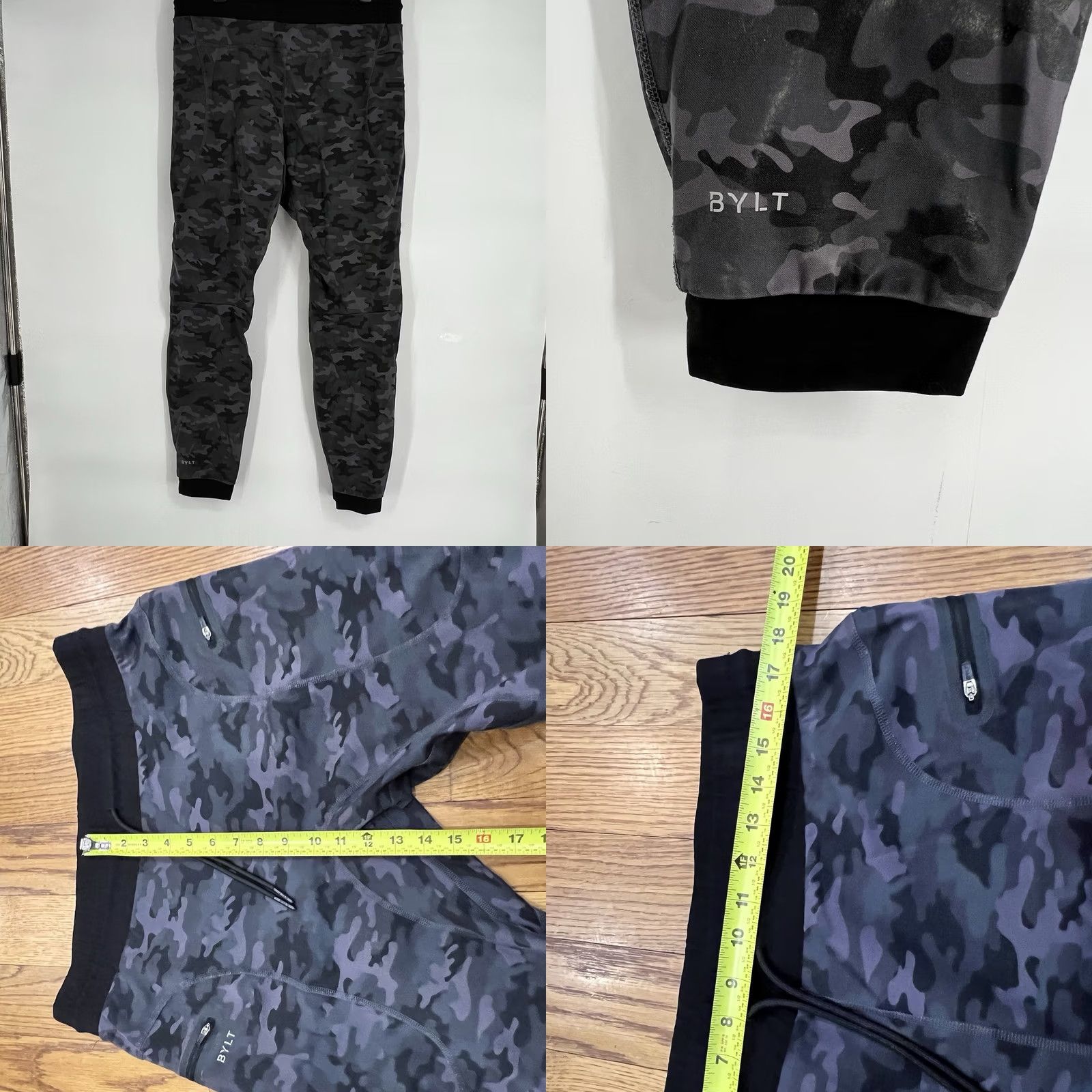Asics Bylt Basics Elite+ Joggers Black Camo XXL Jogger Mens Athletic Activewear Tapered Pocketed Stretch Camouflage 2XL Pants Baggy? Size US 39 - 8 Thumbnail