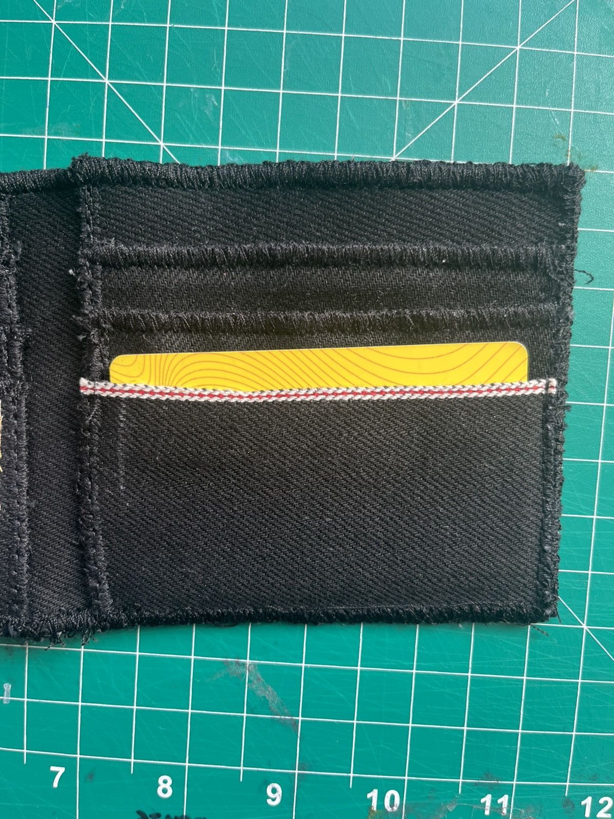 Other Black and red embroidered flag wallet Size ONE SIZE - 4 Thumbnail