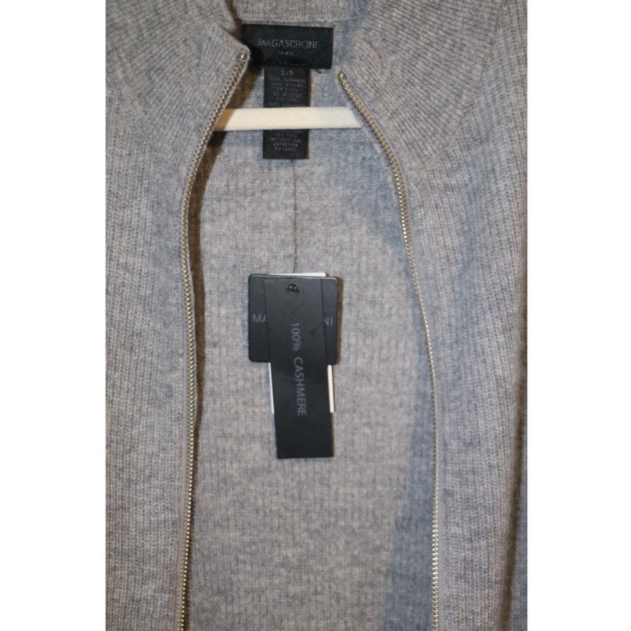 Magaschoni MAGASCHONI 100% Cashmere Zip Cardigan Size US S / EU 44-46 / 1 - 4 Thumbnail