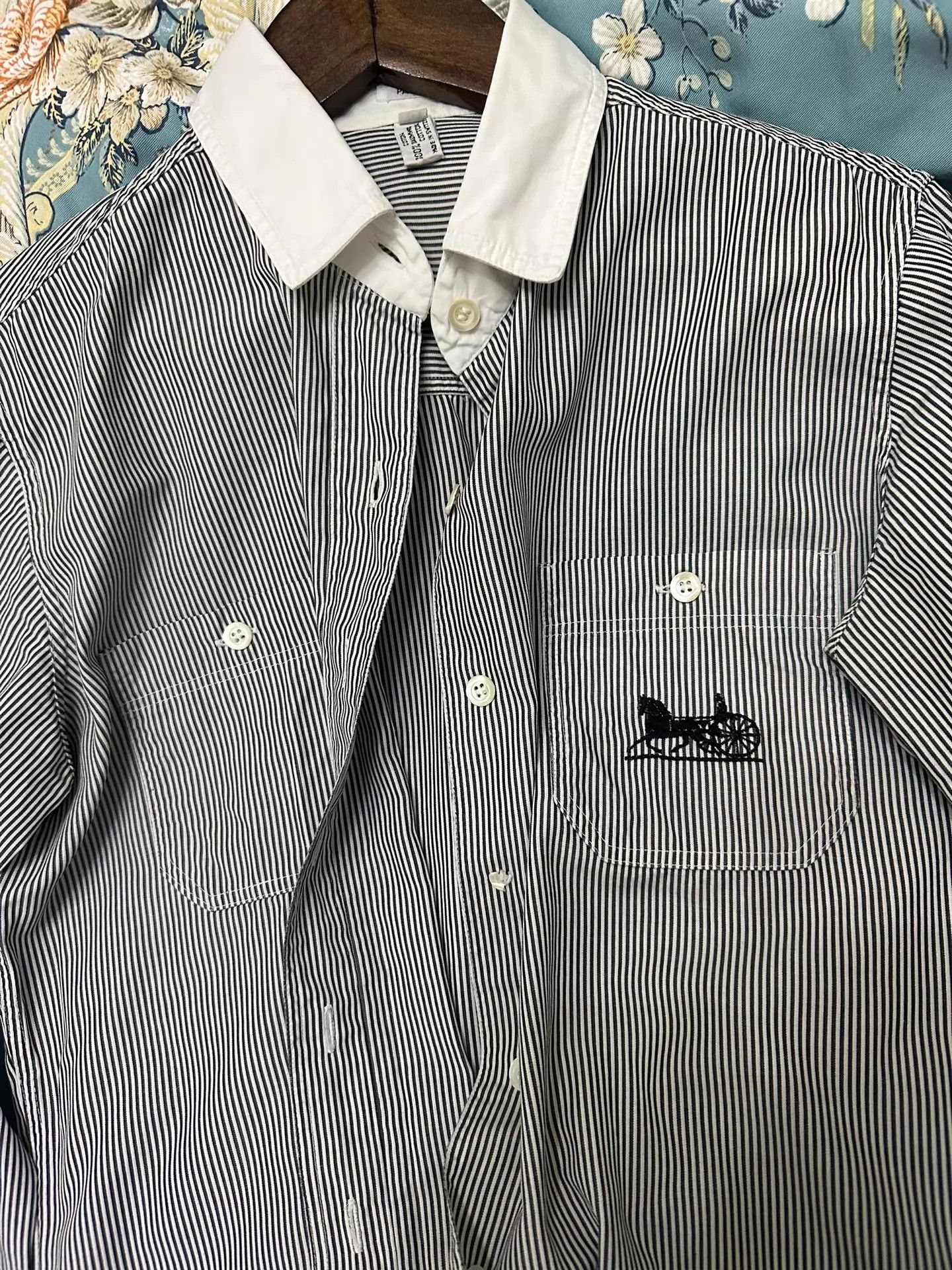 Celine CELINE vintage 9 new authentic shirt Size S / US 4 / IT 40 - 2 Thumbnail