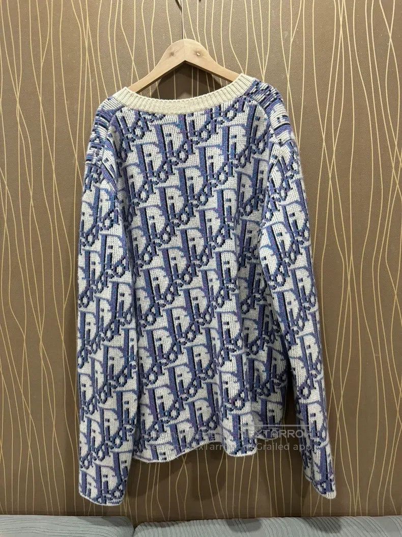 Dior Dior Old-fashioned sweater Size US XL / EU 56 / 4 - 2 Thumbnail