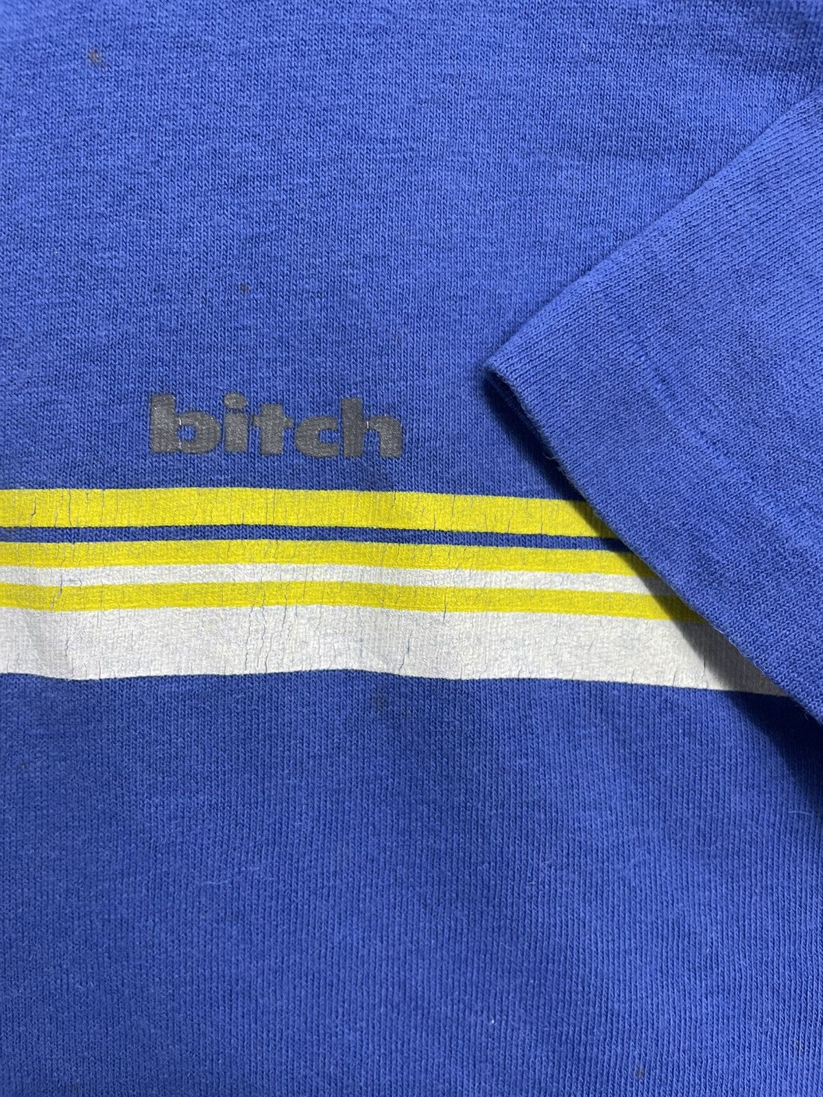 Vintage Vintage 90s Bitch Skateboards T-Shirt Size US M / EU 48-50 / 2 - 2 Thumbnail