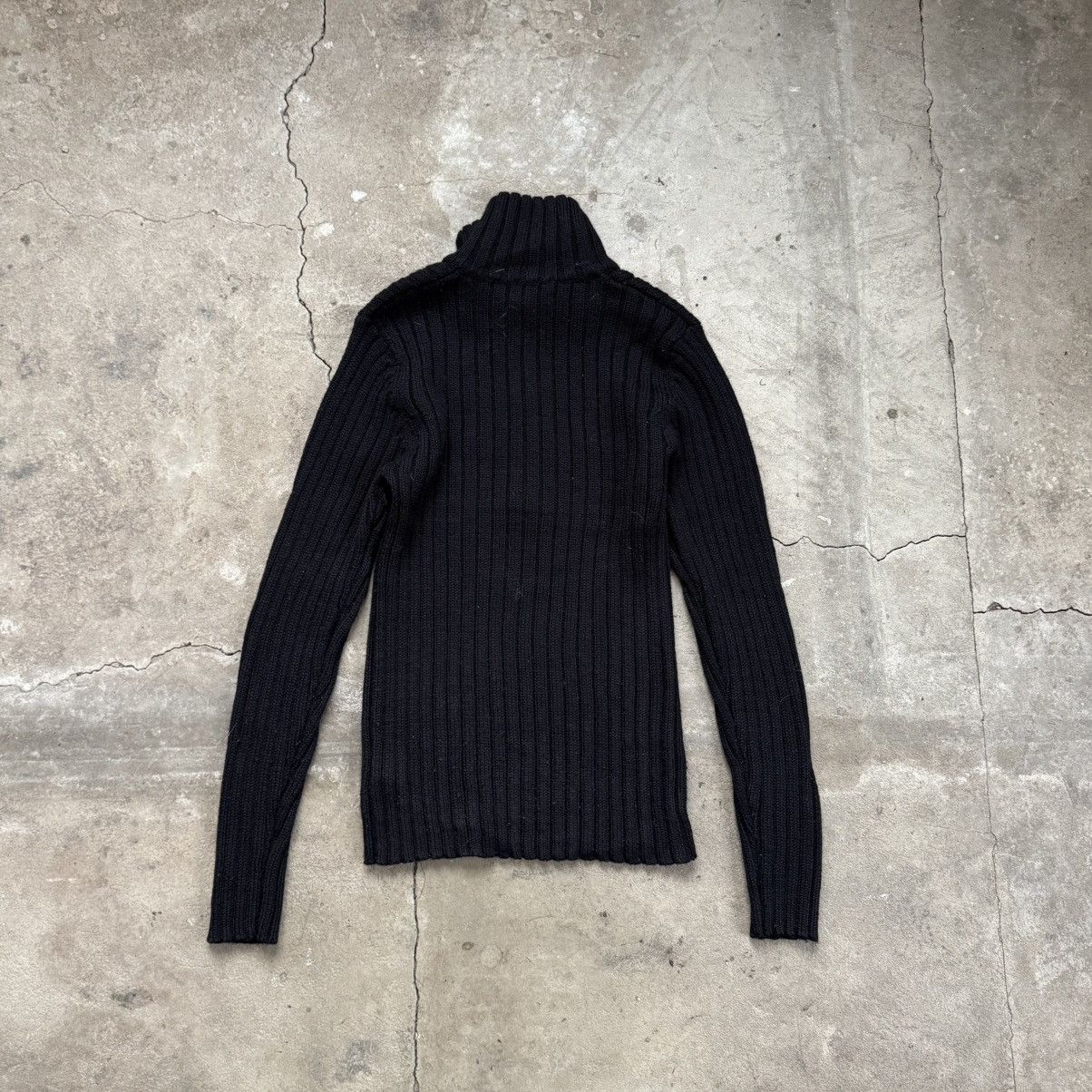 Japanese Brand 00's H&M Button Up Wool Sweater Minimalist Size US L / EU 52-54 / 3 - 2 Thumbnail