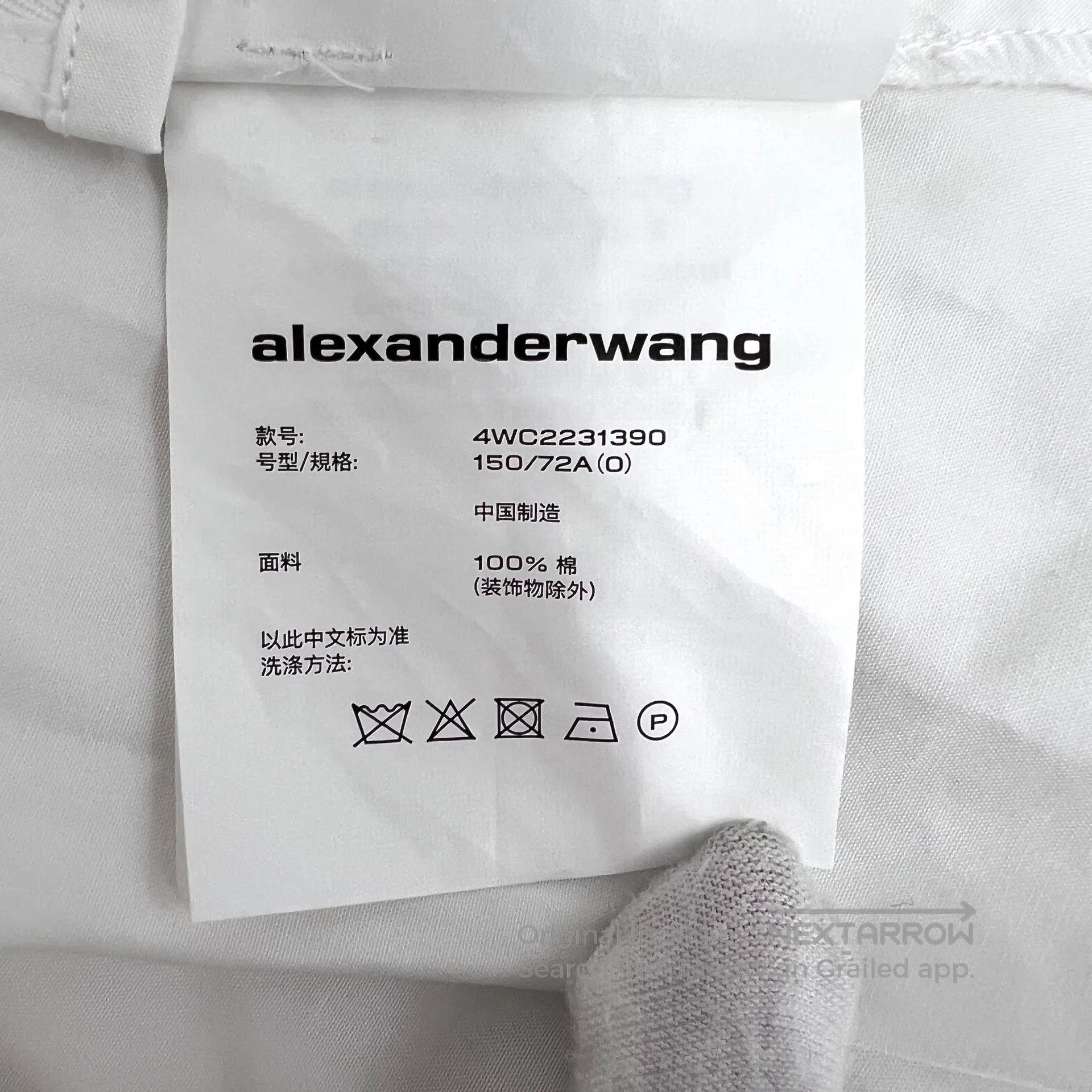 Alexander Wang Alexander Wang White cotton collar single-breasted long sl Size XS / US 0-2 / IT 36-38 - 8 Thumbnail