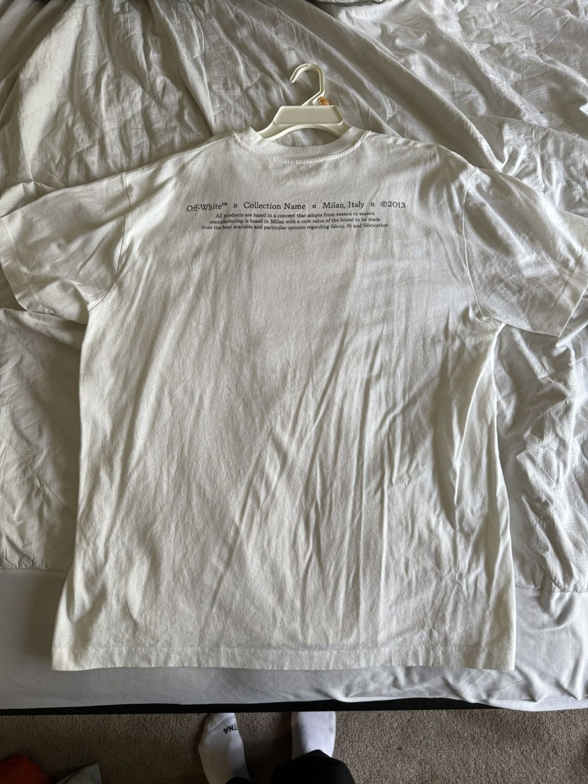 Off-White Off white Caravaggio Boy T shirt Size US S / EU 44-46 / 1 - 8 Thumbnail