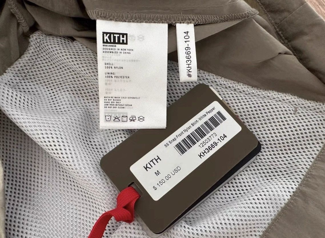 Kith KITH SS SNAIL FRONT NYLON SHIRT Size US M / EU 48-50 / 2 - 4 Thumbnail