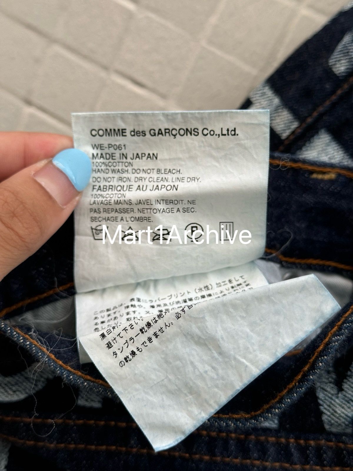 Junya Watanabe Junya Watanabe × Comme des Garçons × Levi’s 02SS “Poem”denim Size US 32 / EU 48 - 8 Thumbnail
