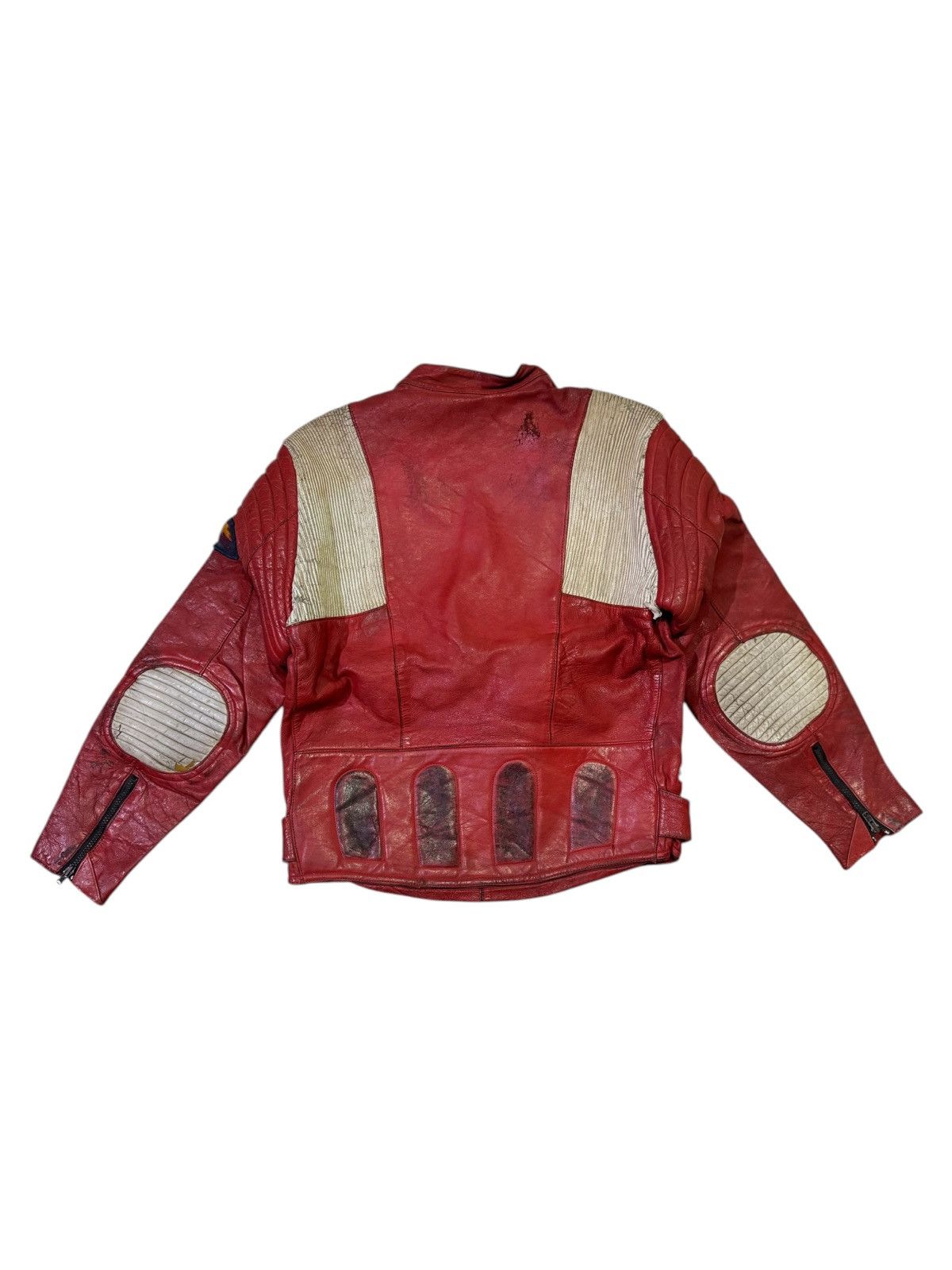 Ducati VERY RARE VINTAGE JACKET LEATHER DUCATI CAFE RACER Size US M / EU 48-50 / 2 - 2 Thumbnail