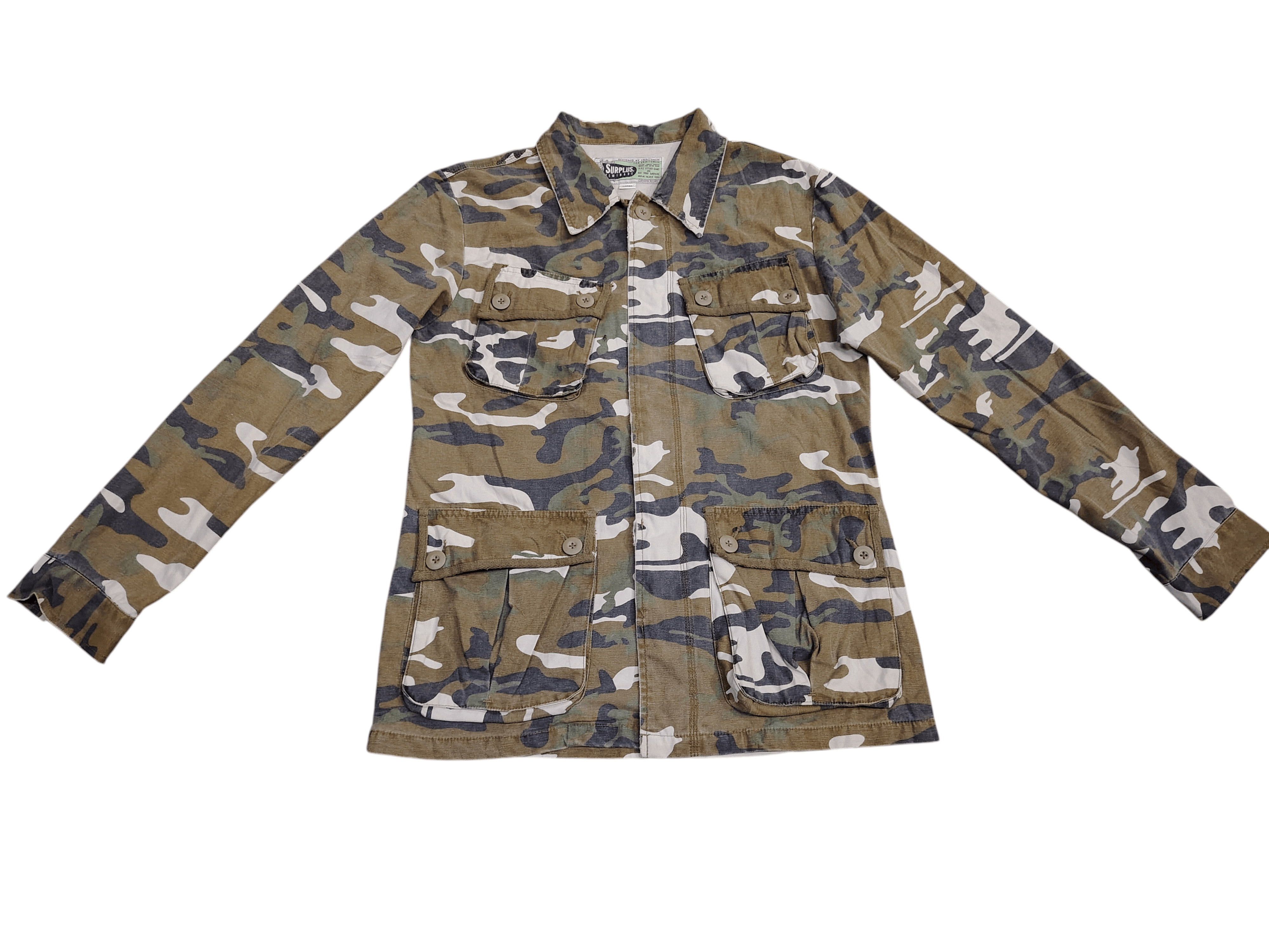 Japanese Brand surplus camouflage jacket Size US L / EU 52-54 / 3 - 5 Thumbnail