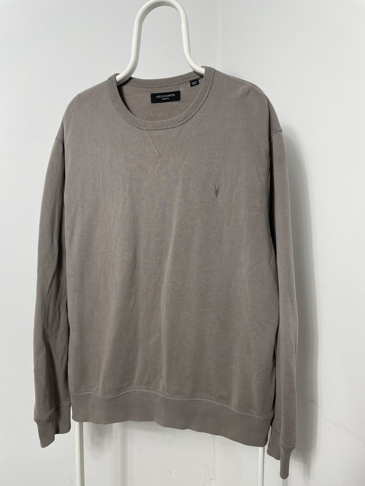 Allsaints Allsaints sweatshirt ollie crew size M/L Size US L / EU 52-54 / 3 - 3 Thumbnail