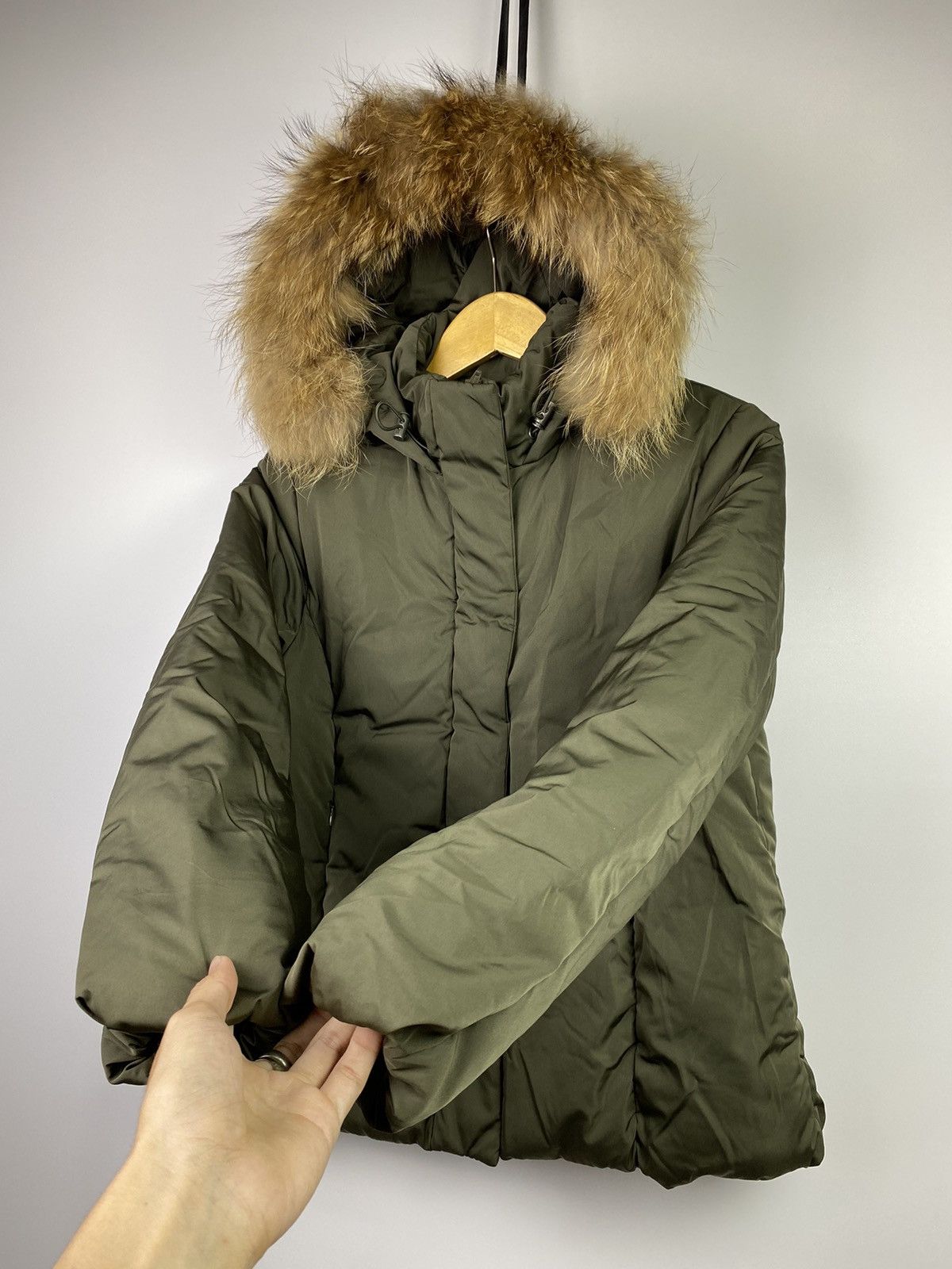 Fur puffer jacket glacier winter session