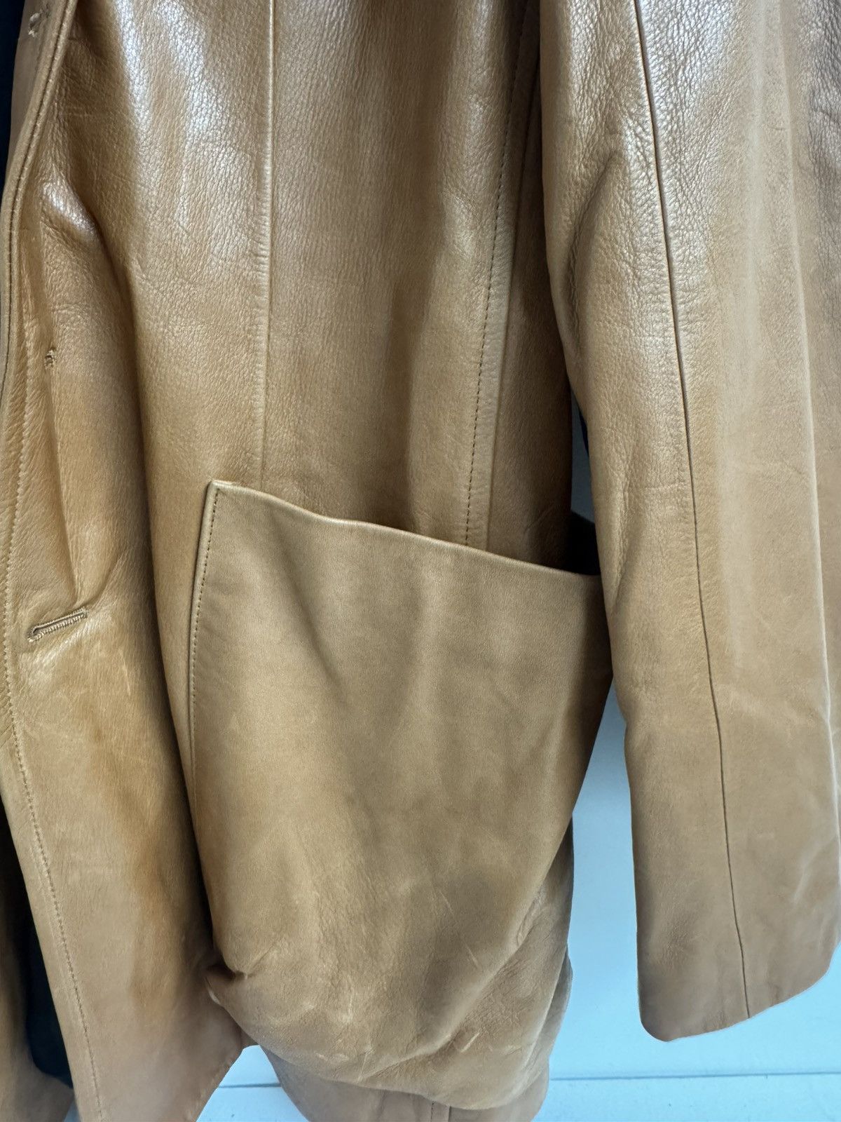 Bed j.w. Ford BED j.w. FORD AW24 Soft Leather Jacket – Size 2 Size US M / EU 48-50 / 2 - 4 Thumbnail