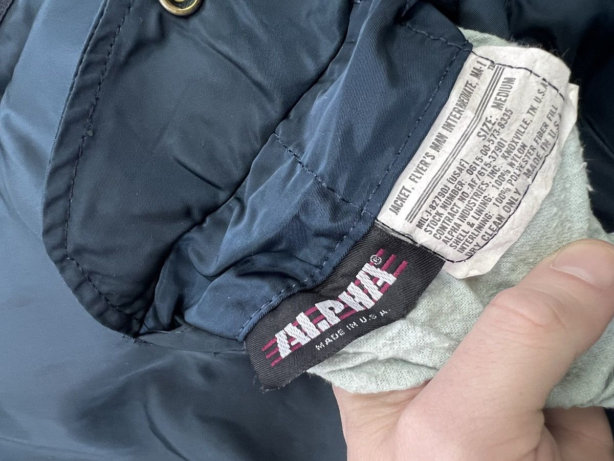 Alpha Industries Vintage BOXY ALPHA INDUSTRIES 90s bomber Kanye west style Size US XL / EU 56 / 4 - 8 Thumbnail
