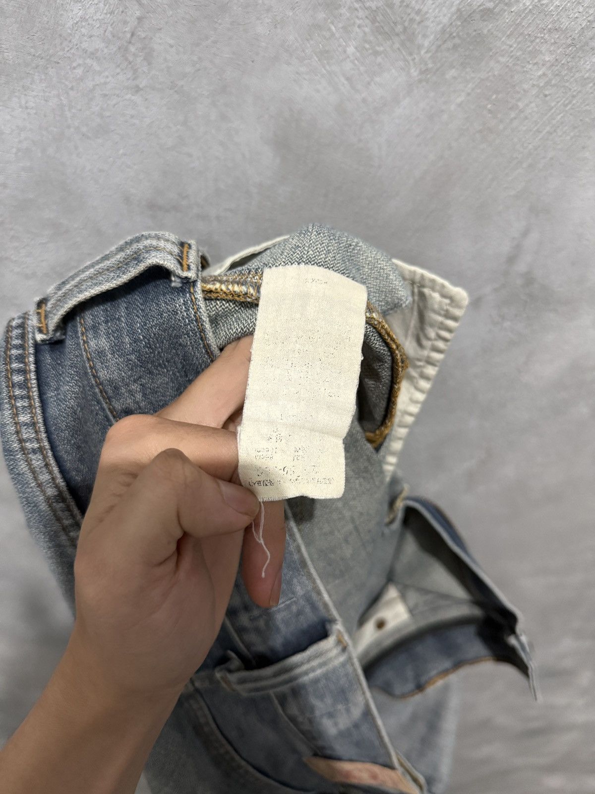 Levi's Rare Vintage 2000s Levi’s Straight Cut Jeans Size US 35 - 4 Thumbnail