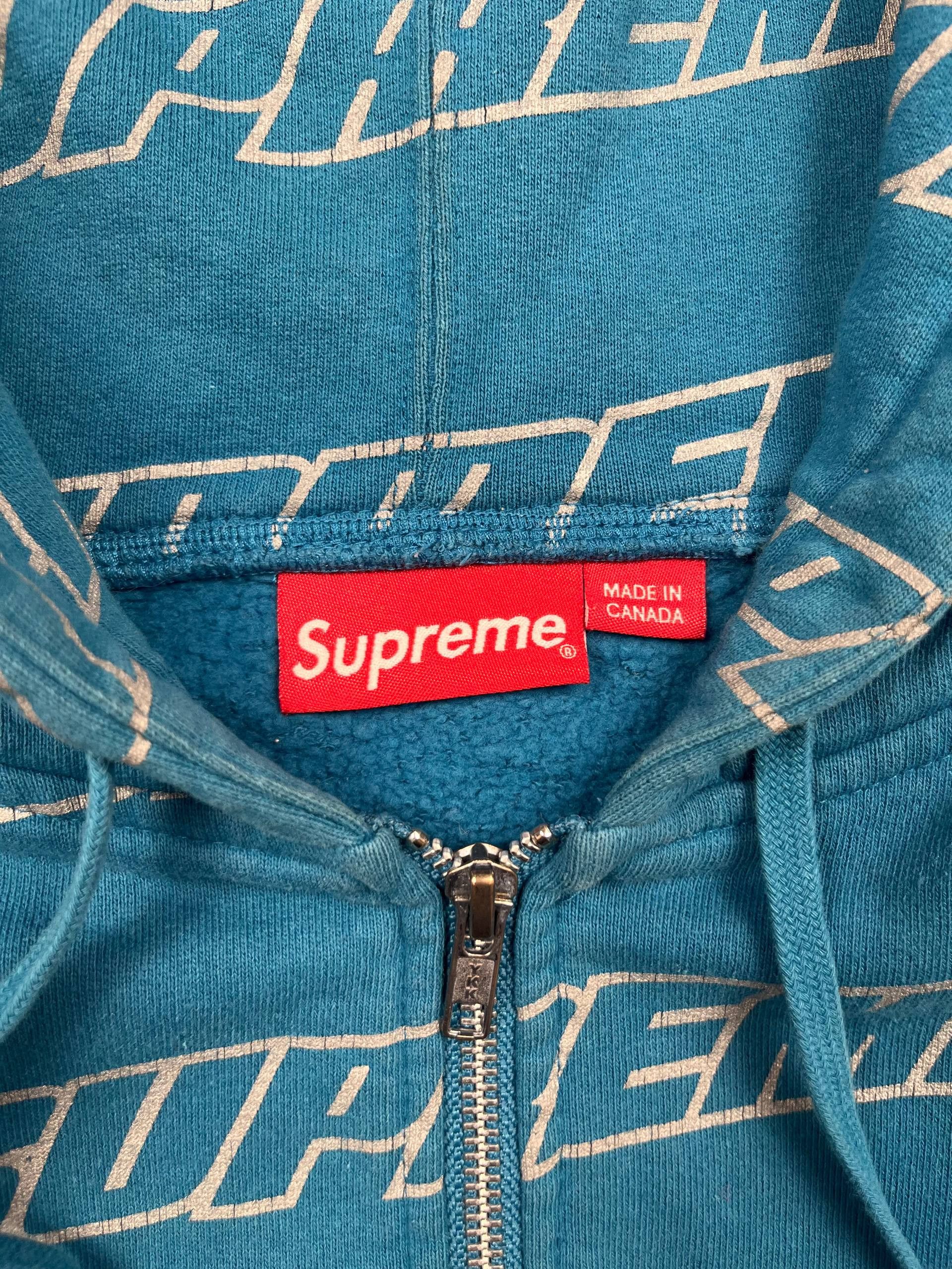 Supreme Supreme Luxury Monogram repeat zip hoodie akira arm hoodie Size US M / EU 48-50 / 2 - 4 Thumbnail