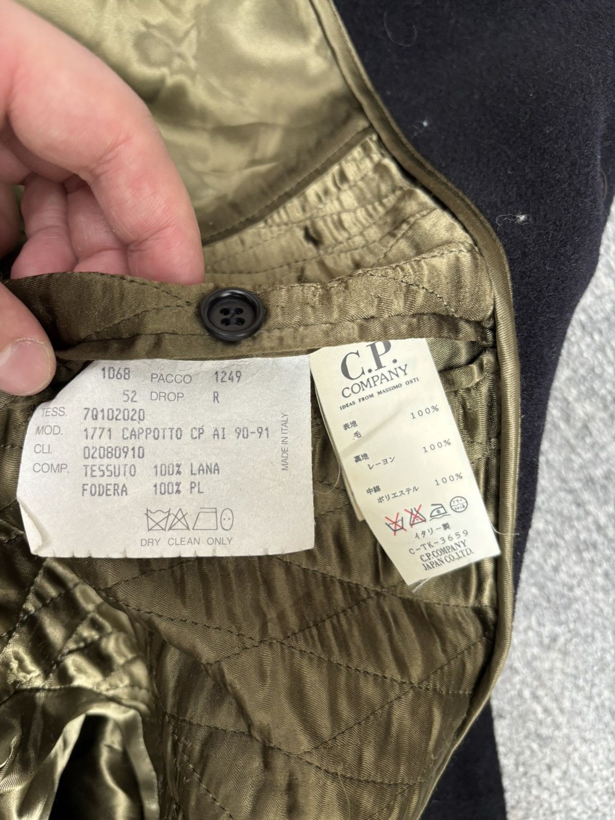 C.P. Company C.P Company X Massimo Osti Vintage Overcoat Size US L / EU 52-54 / 3 - 6 Thumbnail