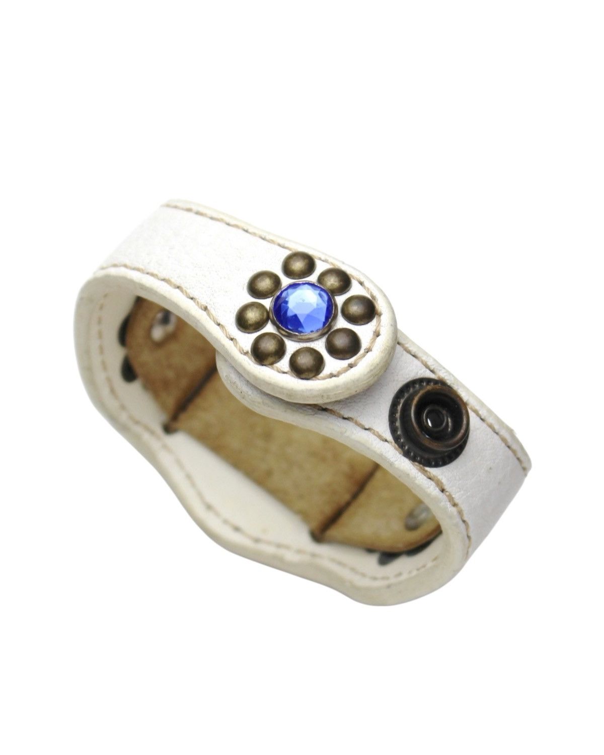 Hysteric Glamour 2000S TINO JAPAN IMPERIAL BLUE CUFF LEATHER WATCH Size ONE SIZE - 5 Thumbnail