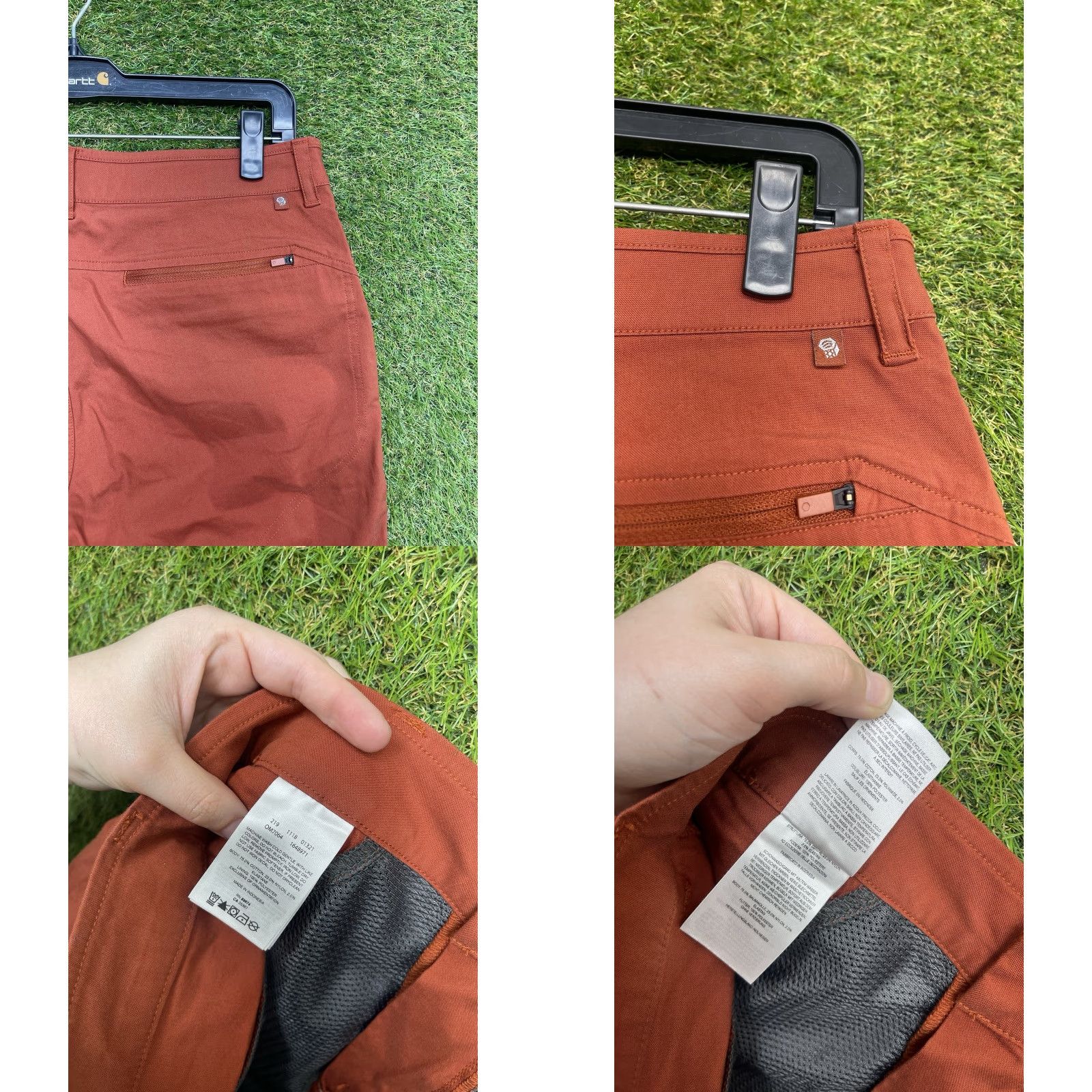 Mountain Hardwear Mountain Hardwear Pants Mens 32x32 Red Straight Leg Outdoor Hiking Chino Regular 5-Pocket Logo Sportwear Mens Size US 32 / EU 48 - 8 Thumbnail