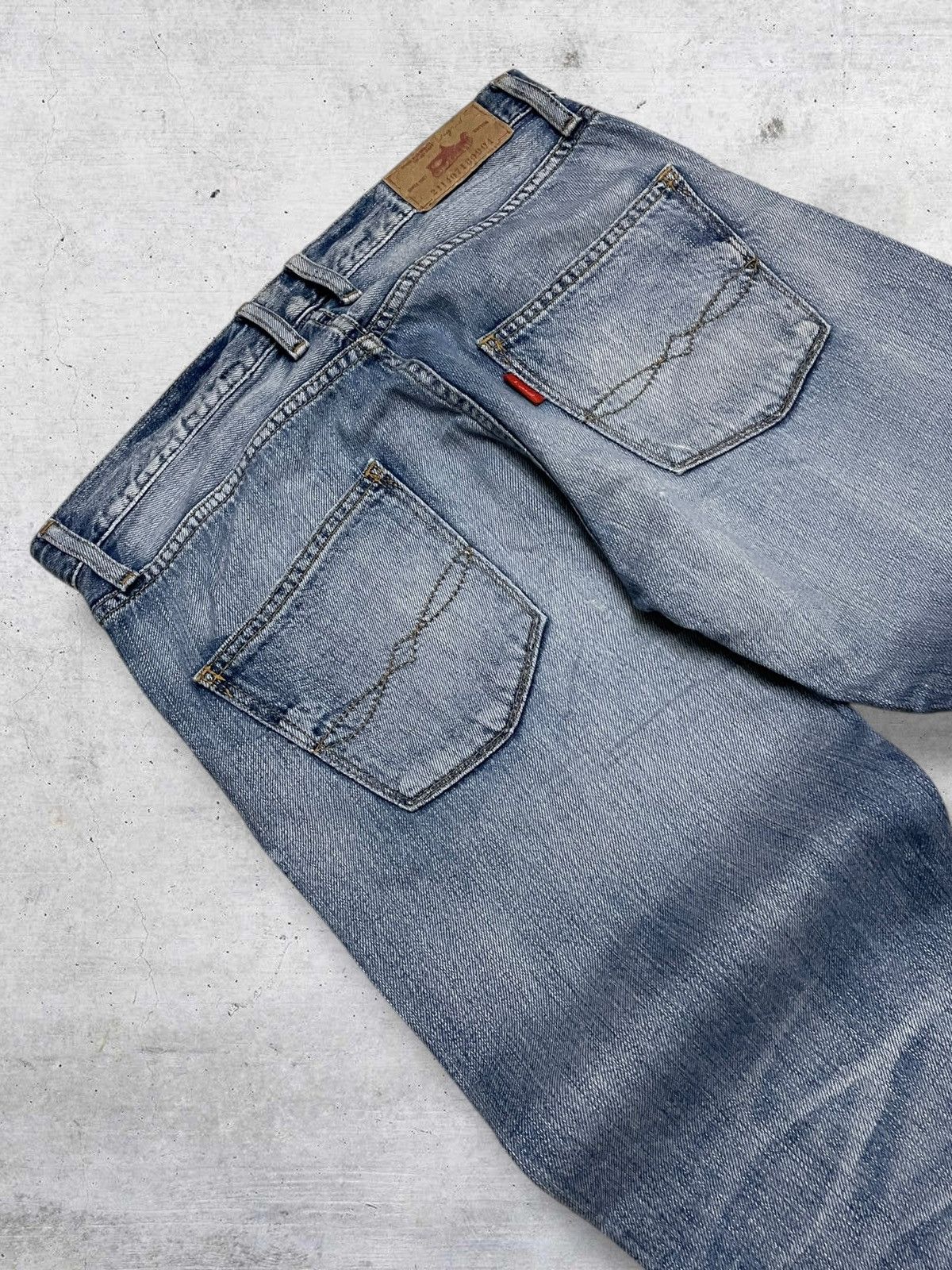 Japanese Brand VINTAGE UNGRID OG 90S JAPAN DESIGNER RIPPED GRUNGE DENIM Size US 30 / EU 46 - 16 Thumbnail